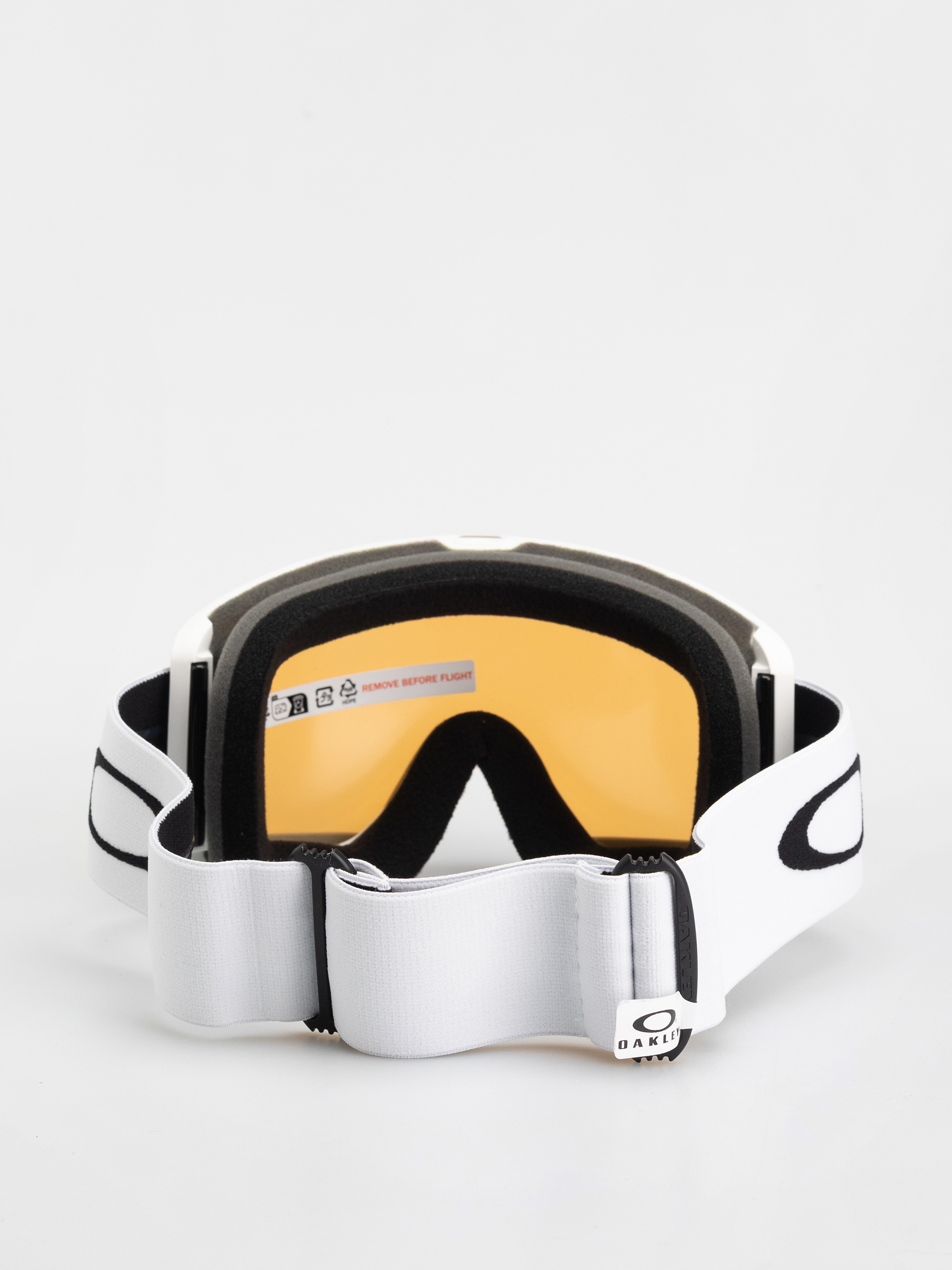 Snowboard szemüveg Oakley Target Line L (matte white/persimmon)