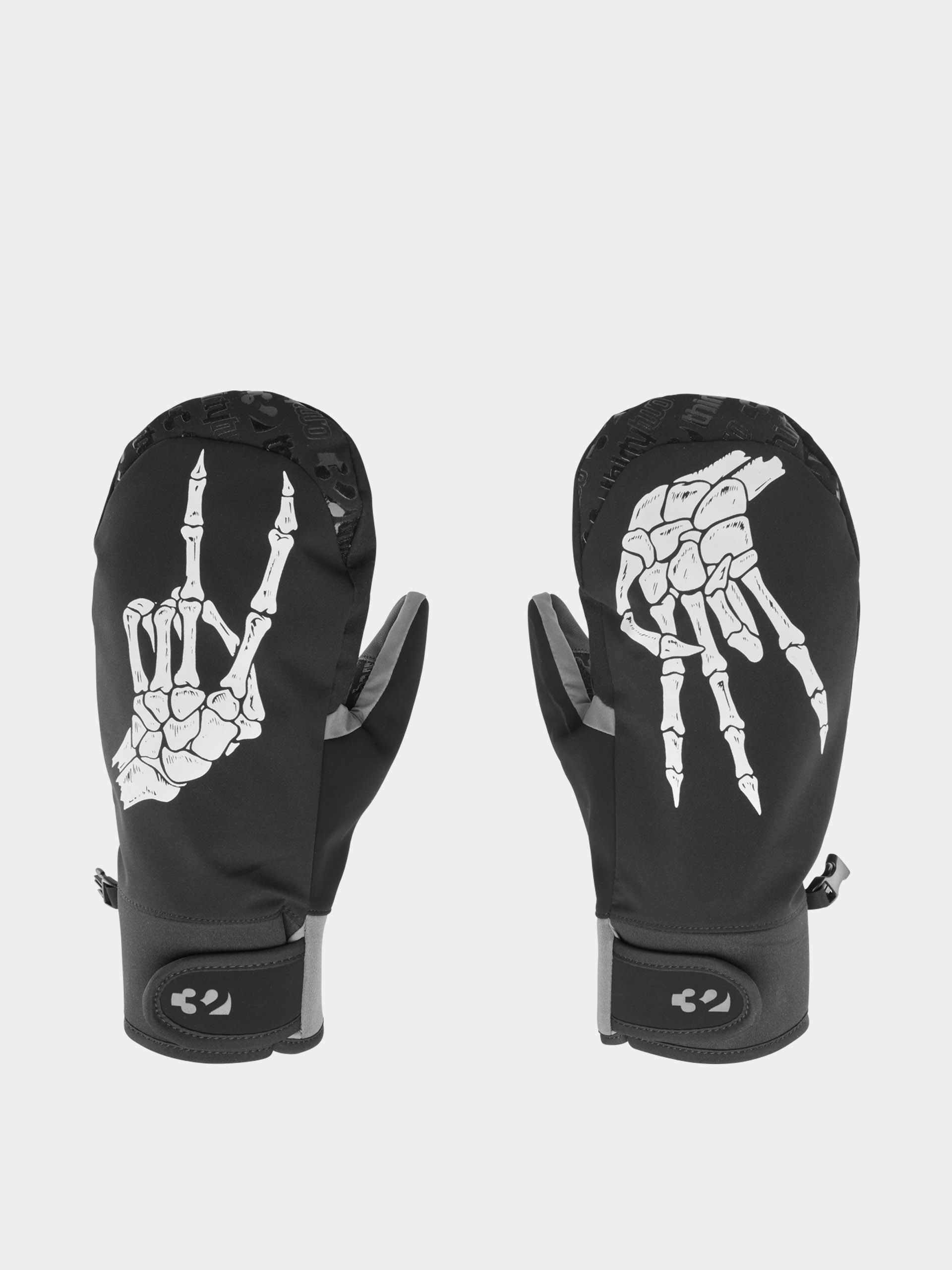 Kesztyu0171 ThirtyTwo Gateway Mitt (charcoal)