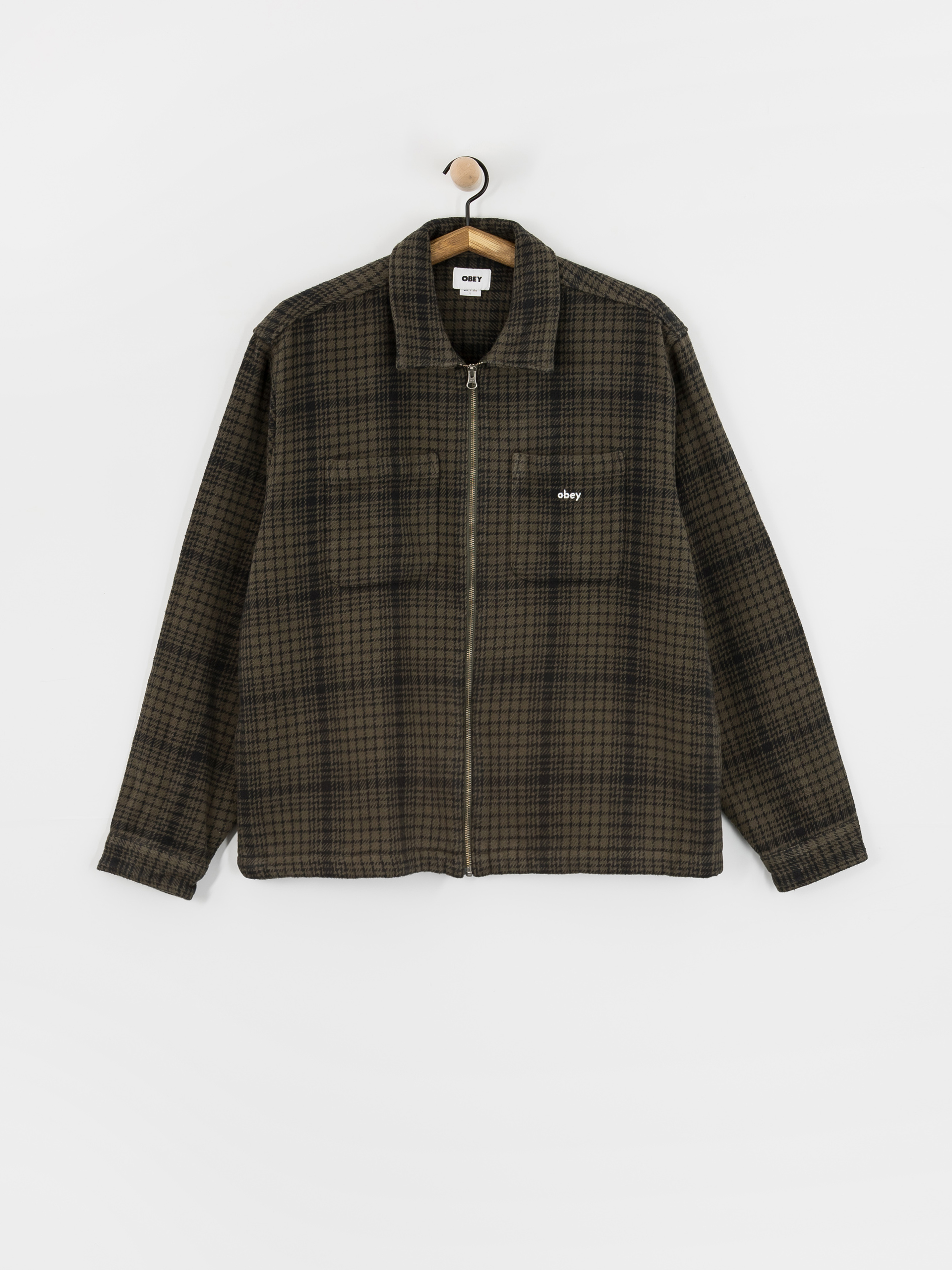 OBEY Parker Zip Dzseki (rosin multi)