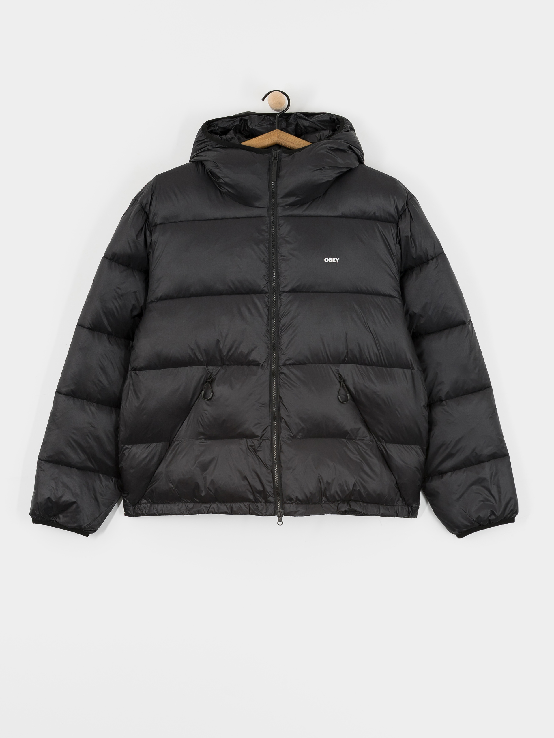 OBEY Stratus Puffer Dzseki (black)