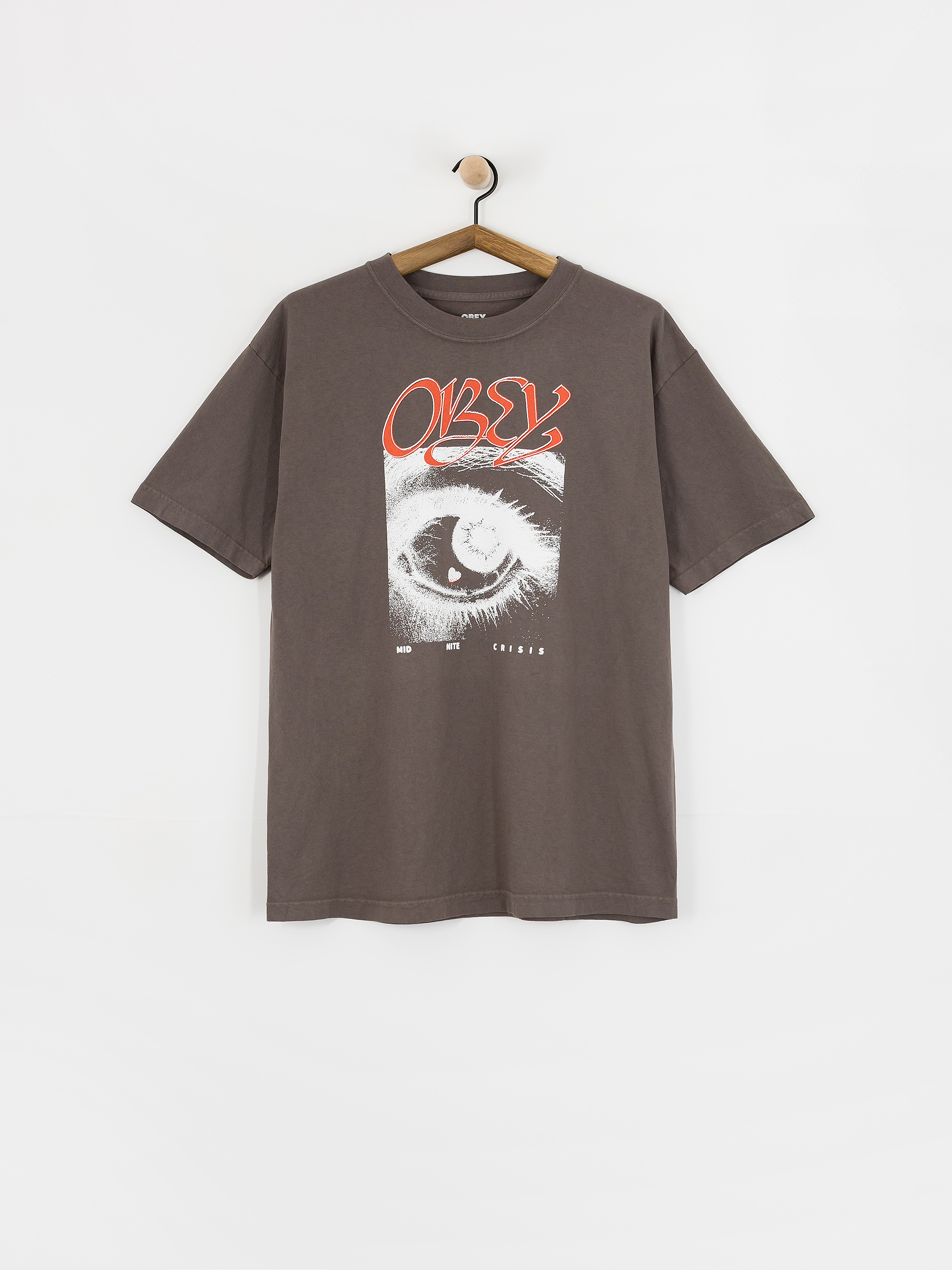 OBEY Obey Midnite Crisis Pu00f3lu00f3 (pigment dusty black)