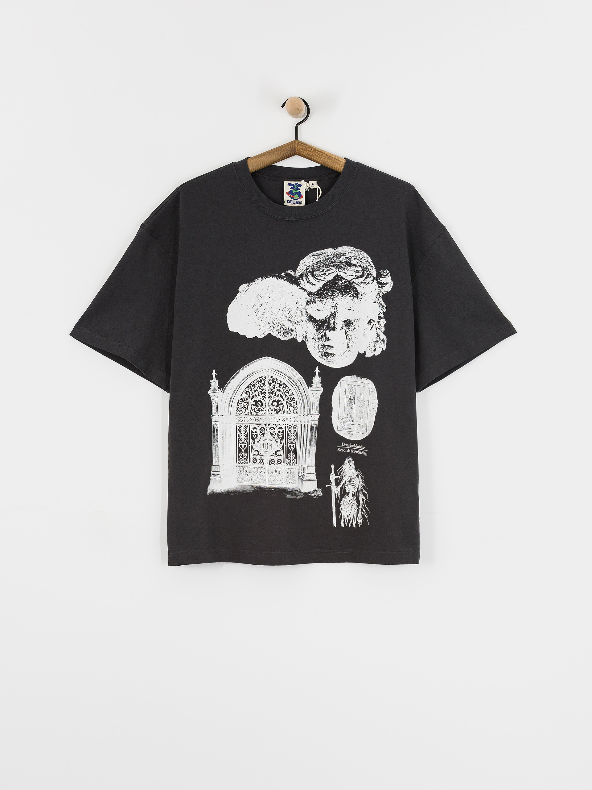 Deus Ex Machina Invocation Póló (anthracite)