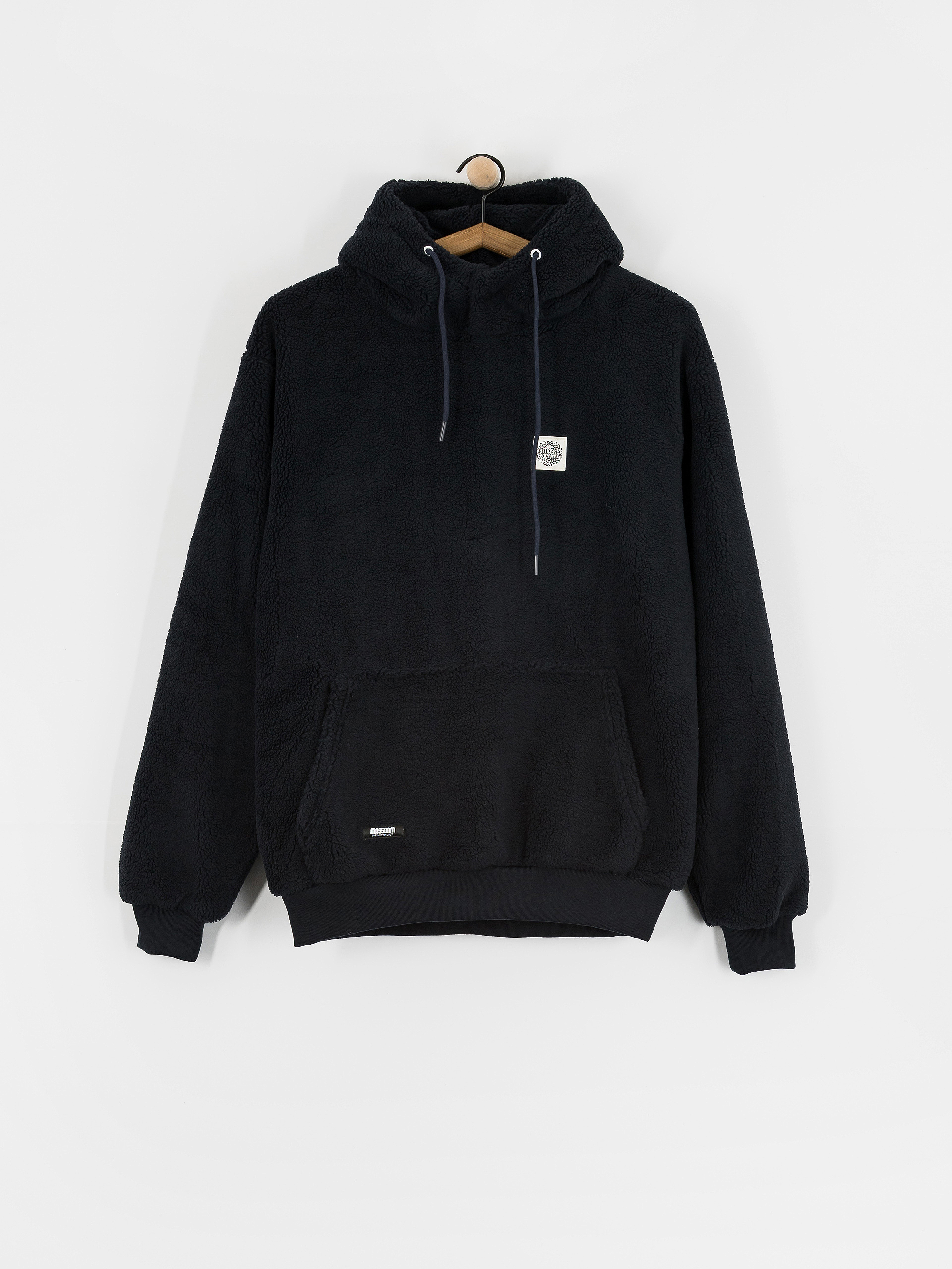 MassDnm Patch Teddy Hoody Dzseki (navy)