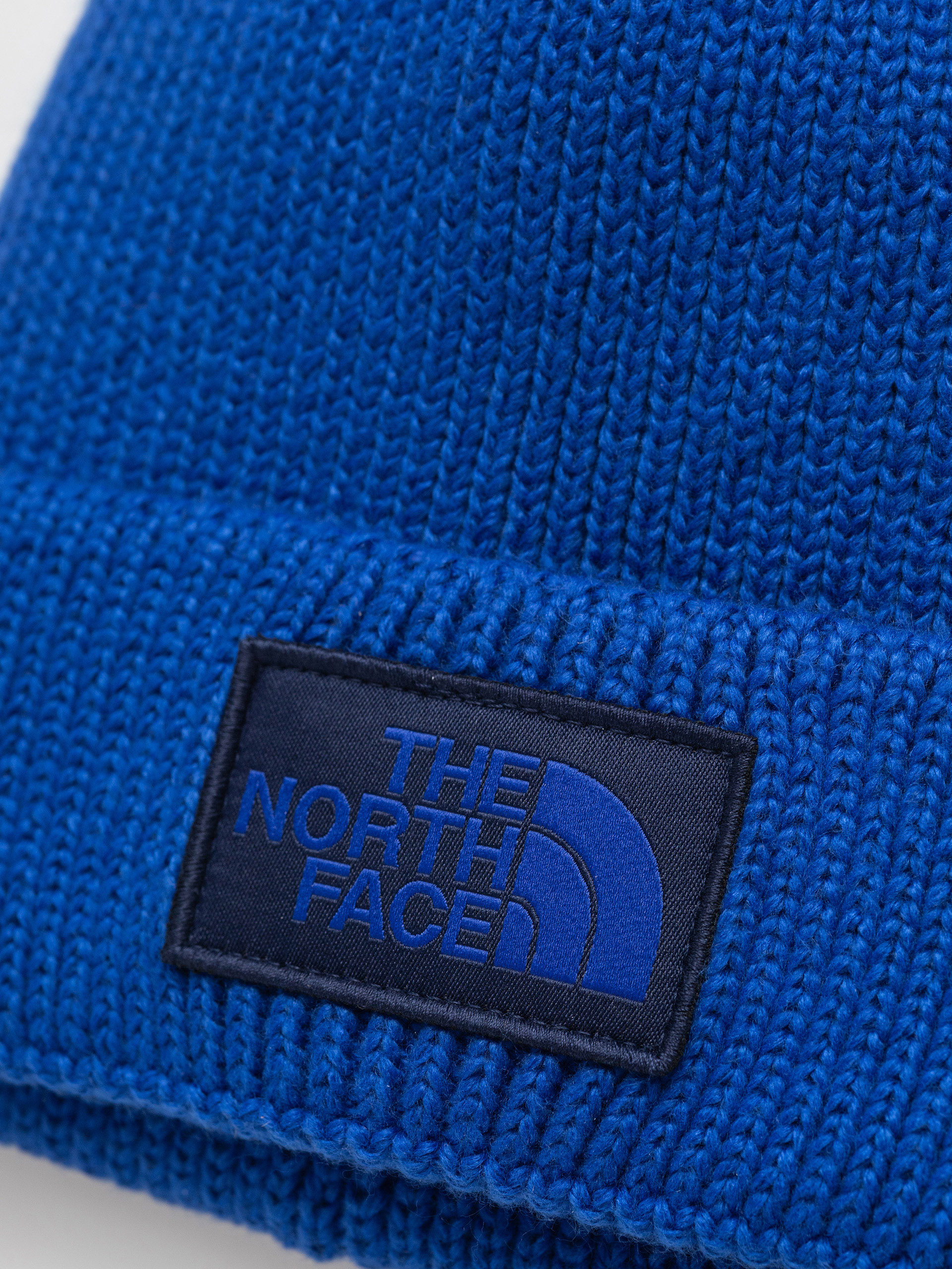 The North Face Tnf Logo Box Cuffed Sapka (tnf blue/tnf blue)
