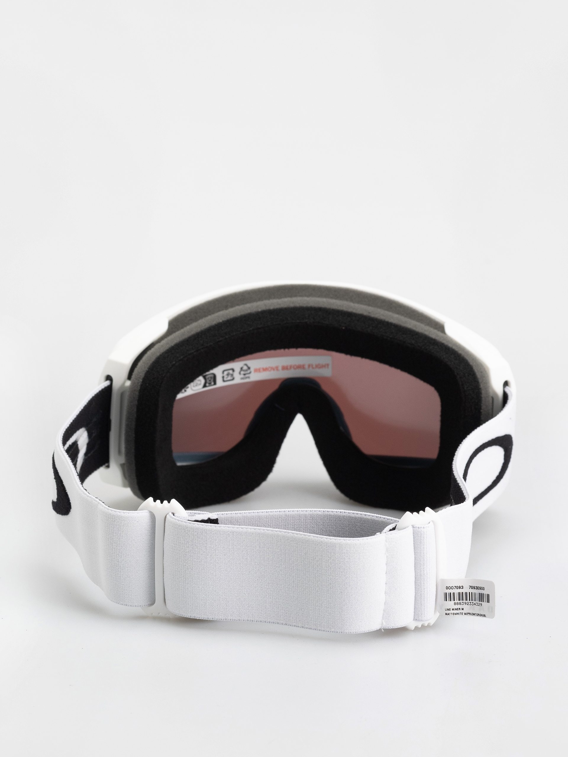 Oakley Line Miner M Snowboard szemüveg (matte white/prizm snow torch iridium)