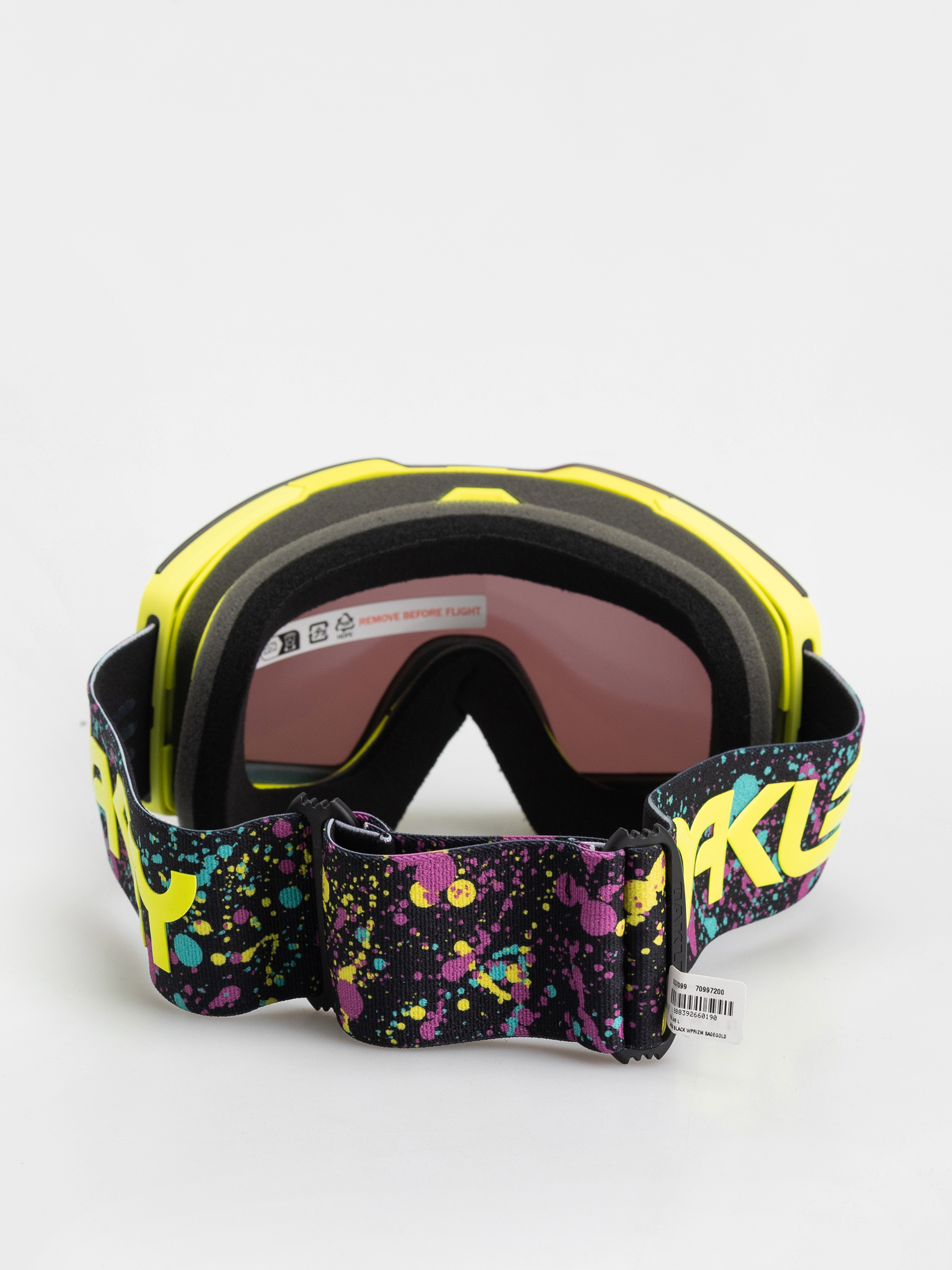 Oakley Fall Line L Snowboard szemüveg (jaxson black/prizm snow sage gold iridium)