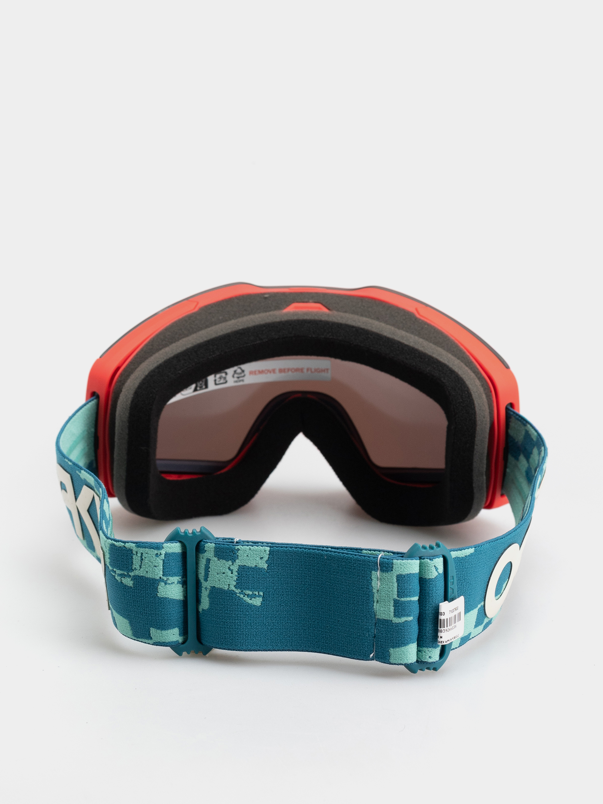 Oakley Fall Line M Snowboard szemüveg (pacific chex/prizm snow rose gold iridium)