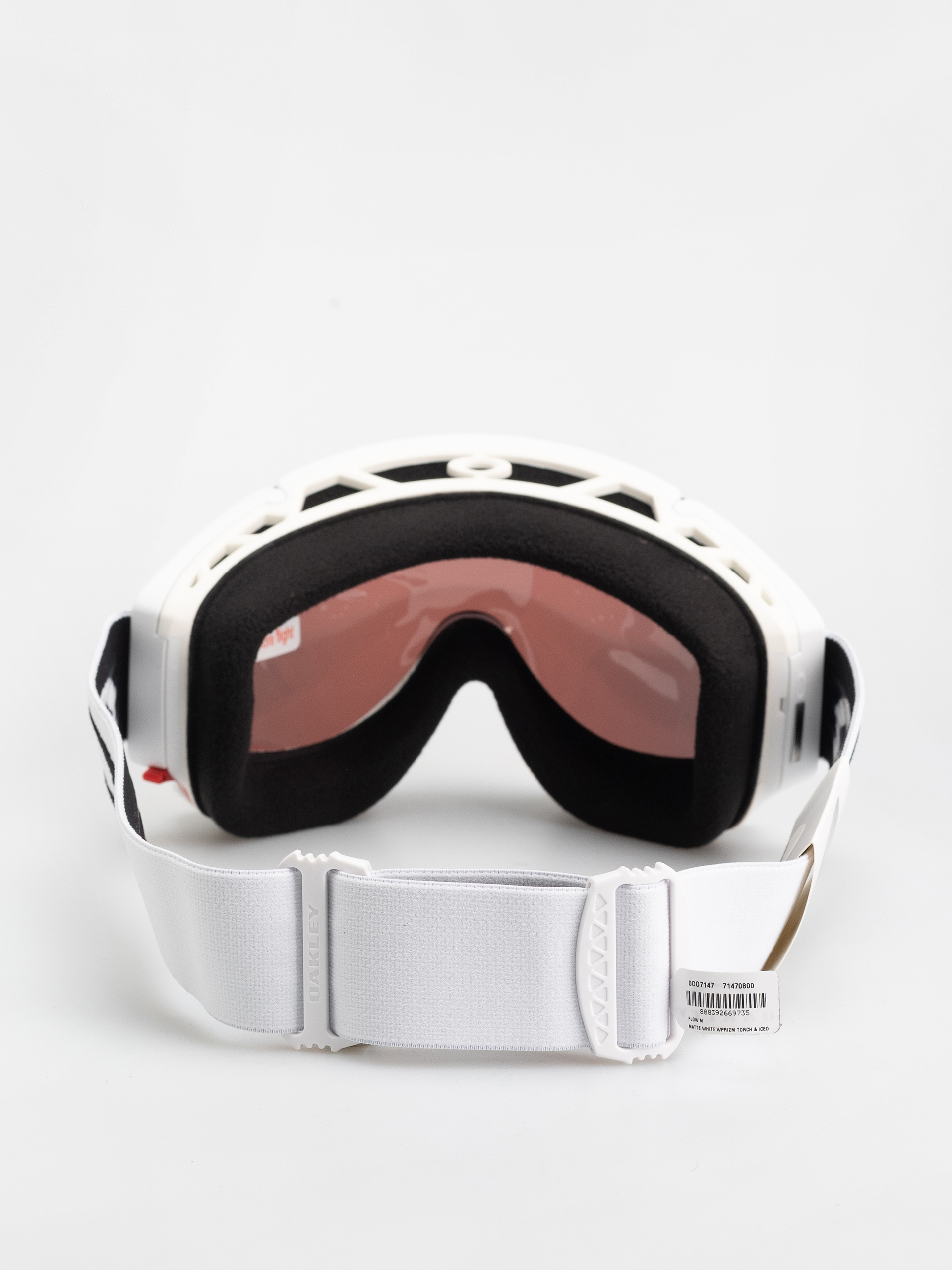 Oakley Flow Scape M Snowboard szemüveg (matte white/prizm torch & prizm iced)