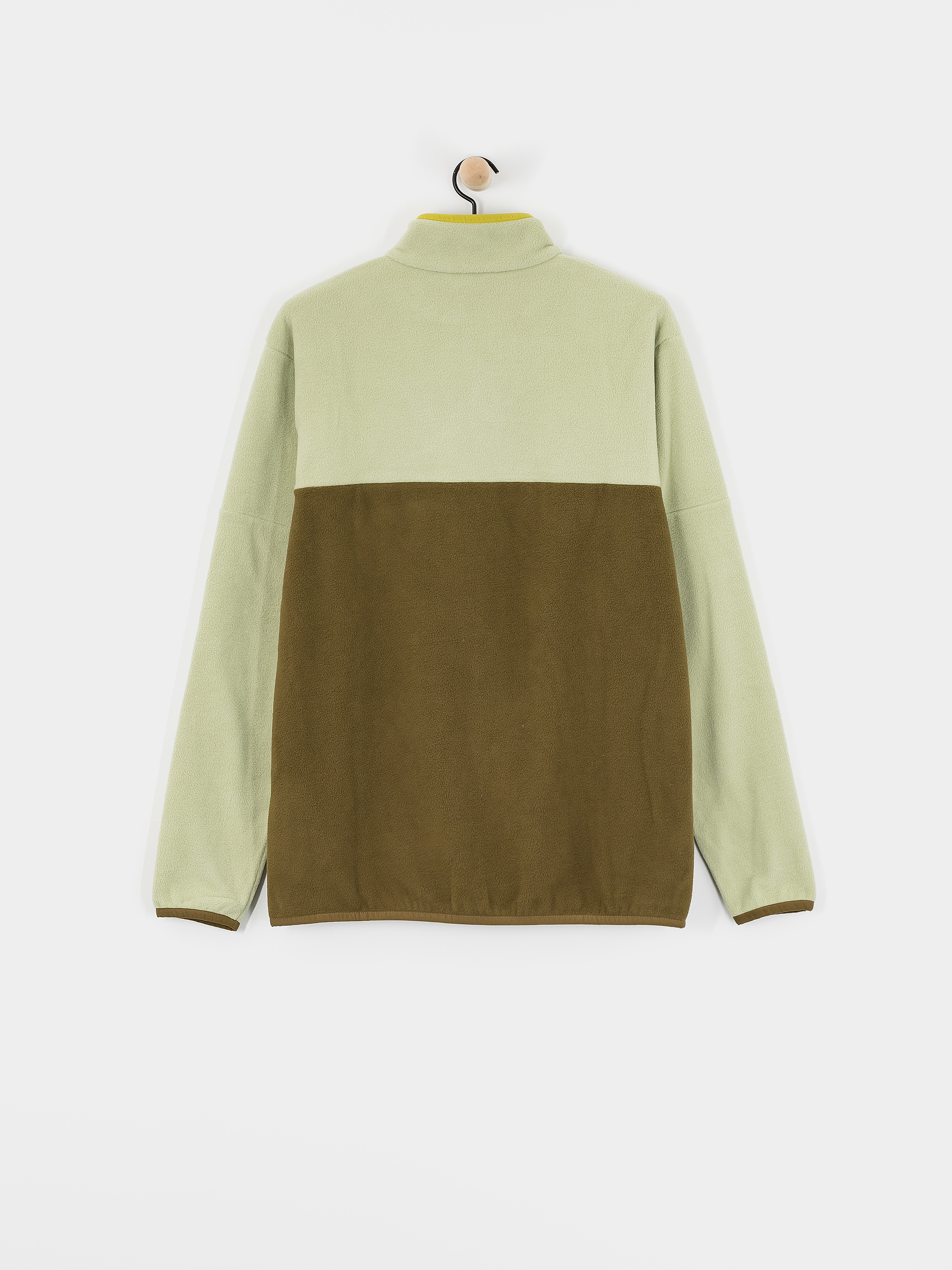 Férfi Picture Arcca 1/4 Zip Polár pulóver (tobacco)