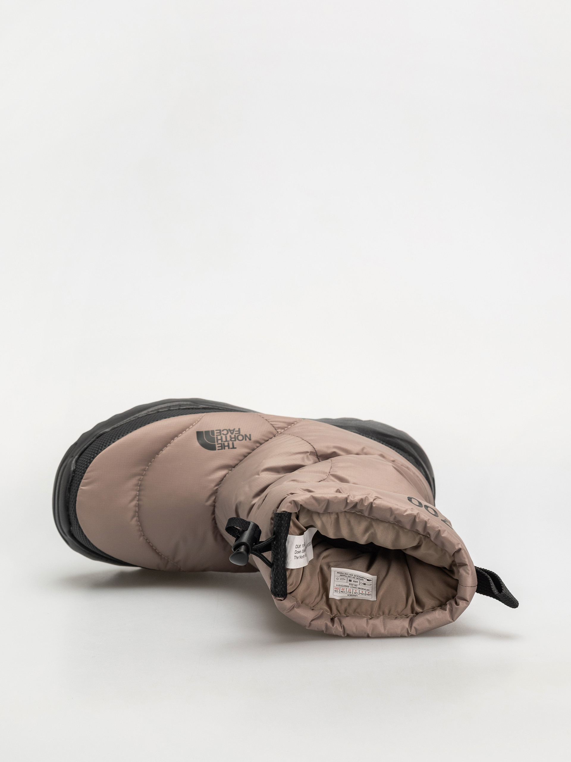 The North Face Nuptse Traction Bootie Cipők (mushroom grey/tnf black)