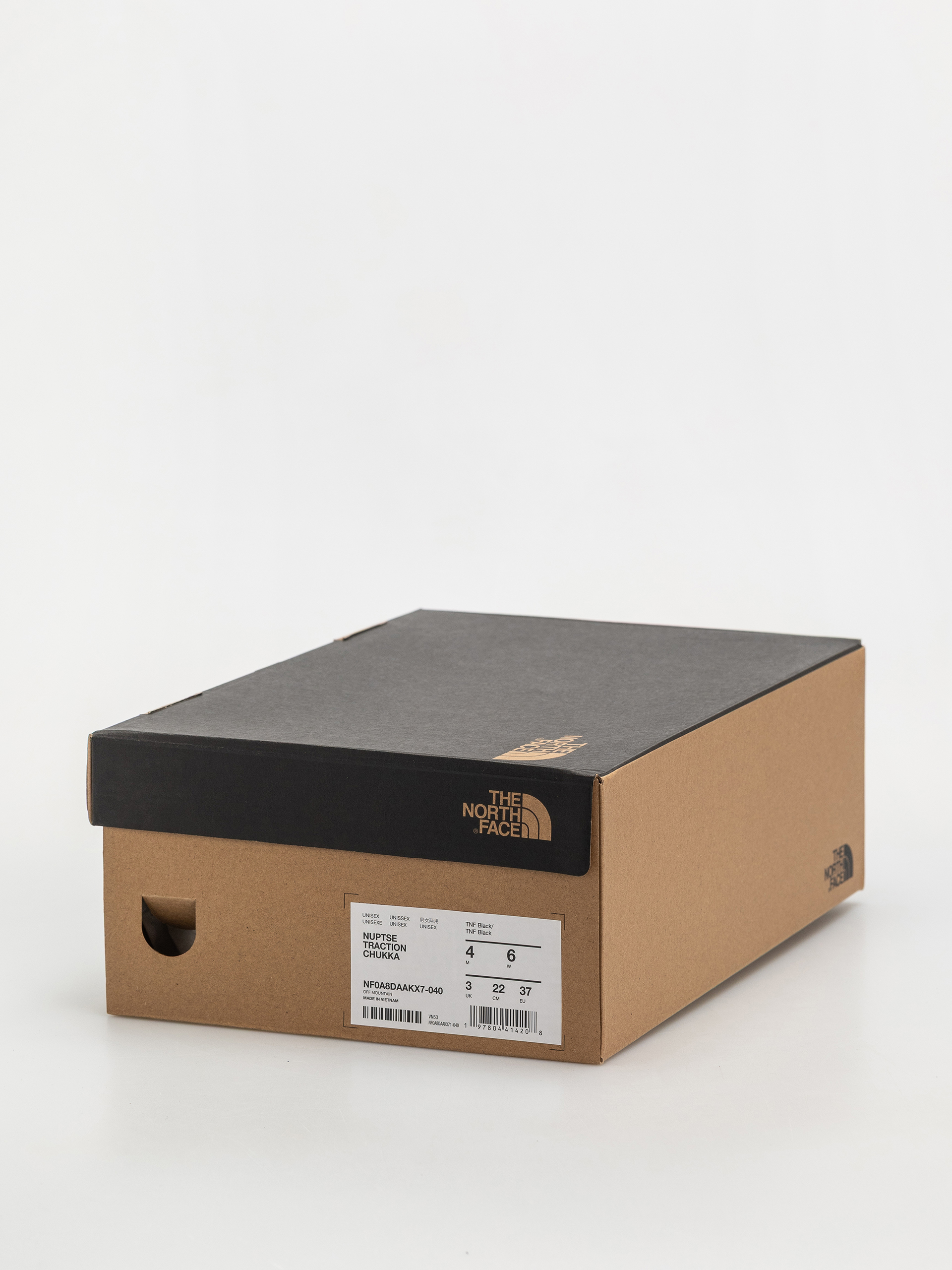 The North Face Nuptse Traction Chukka Cipők (tnf black/tnf black)