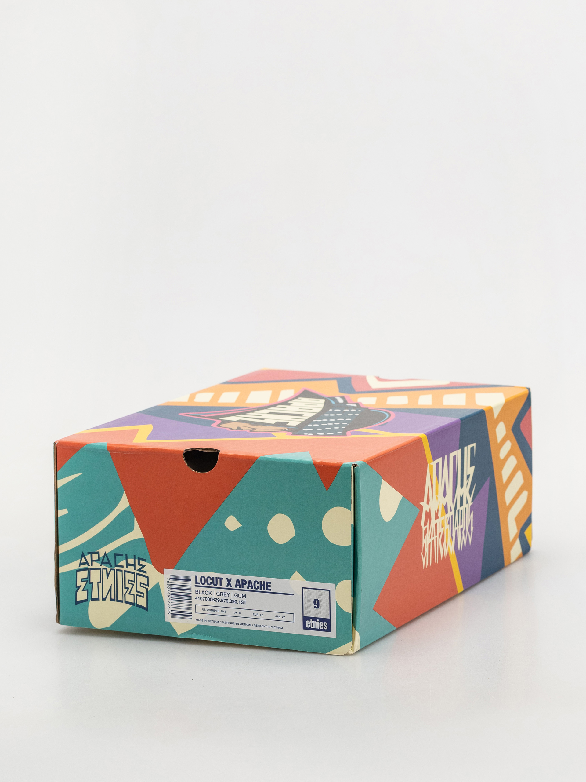 Cipők Etnies Locut X Apache (black/grey/gum)