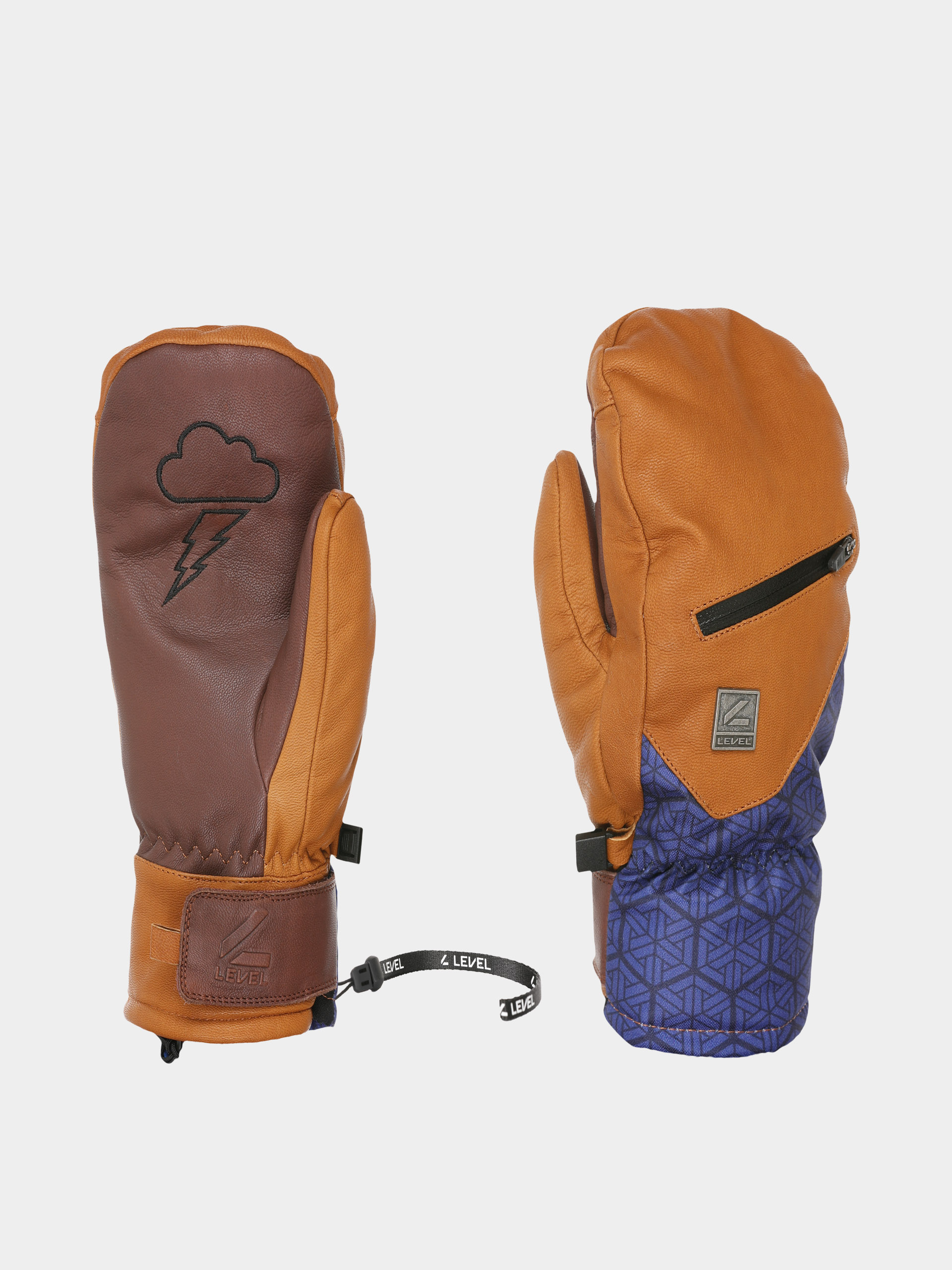 Kesztyű Level Pulsar Mitt (pk brown)