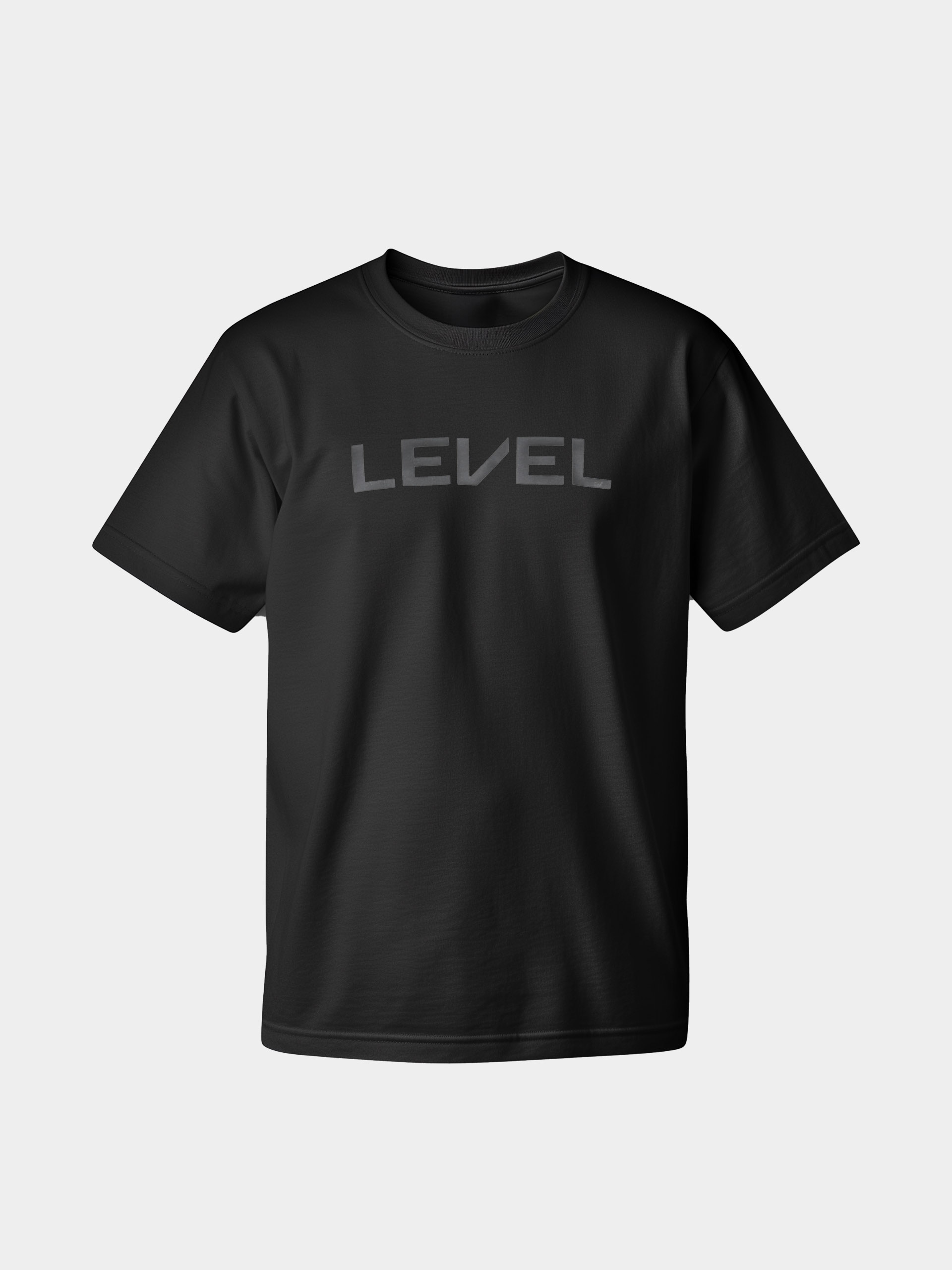 Póló Level Level Logo (black)