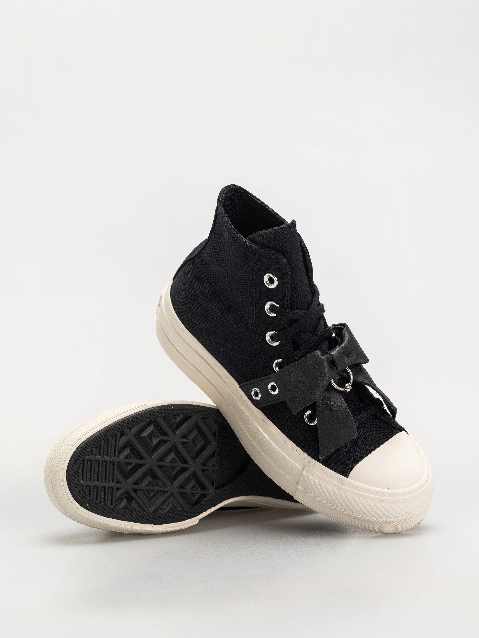 Tornacipők Converse Chuck Taylor All Star Lift Hi Wmn (black/silver/egret)