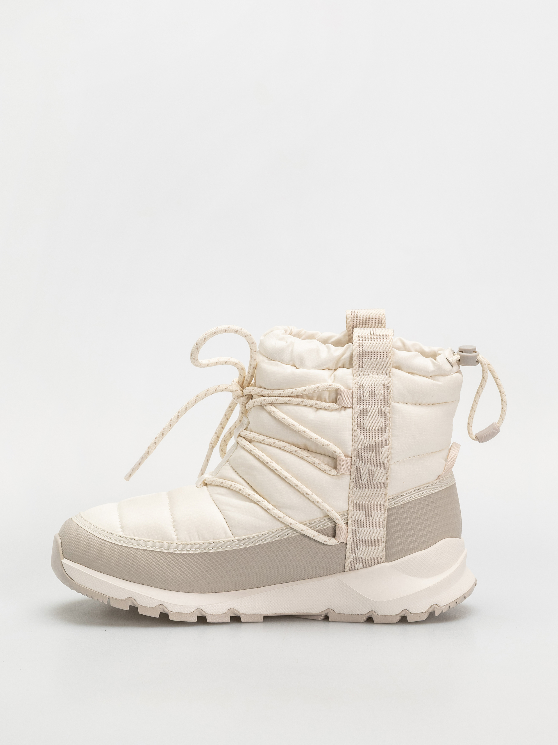 Cipők The North Face Thermoball Lace Up Wp Wmn (gardenia white/silvergrey)