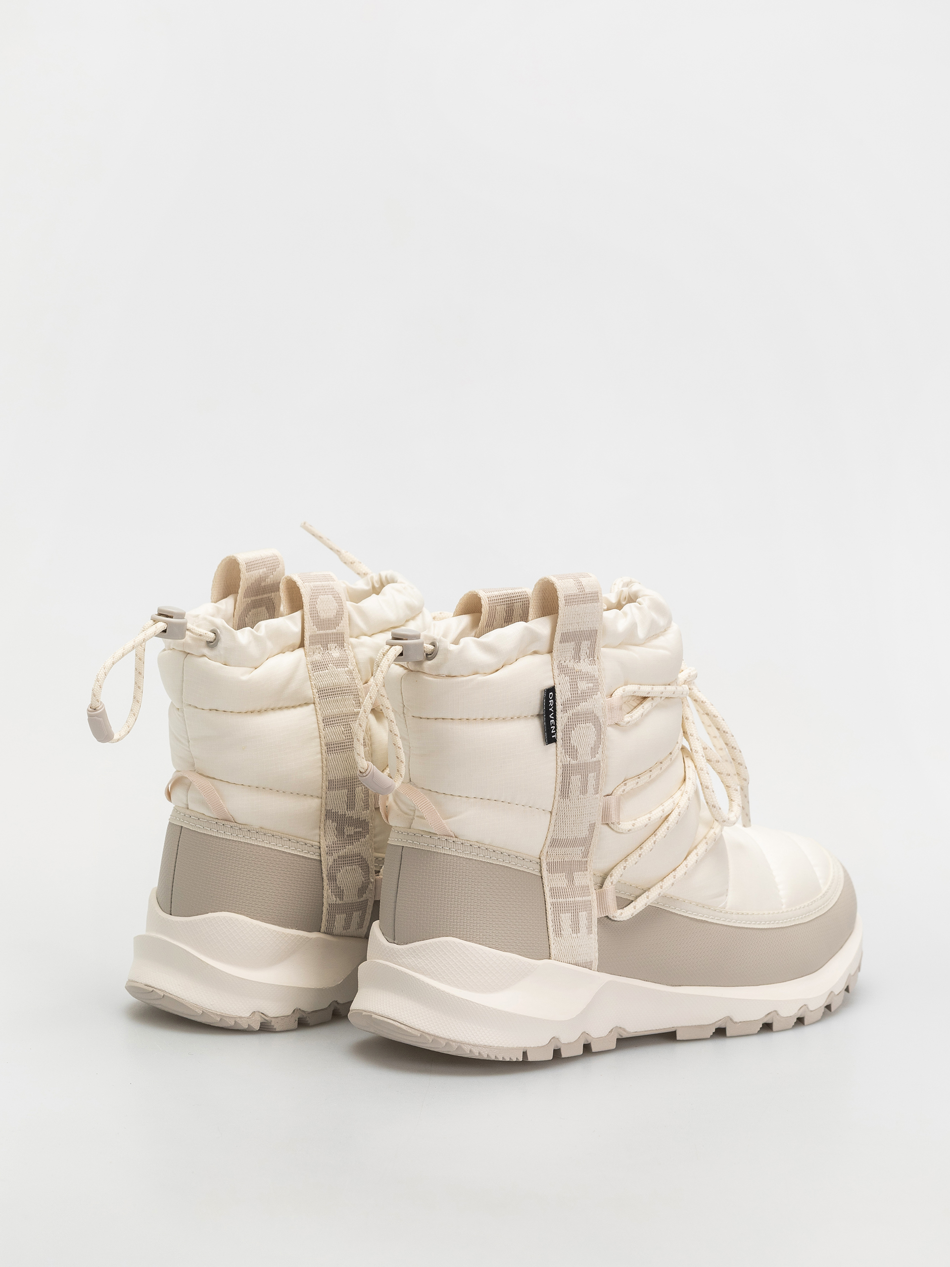 Cipők The North Face Thermoball Lace Up Wp Wmn (gardenia white/silvergrey)