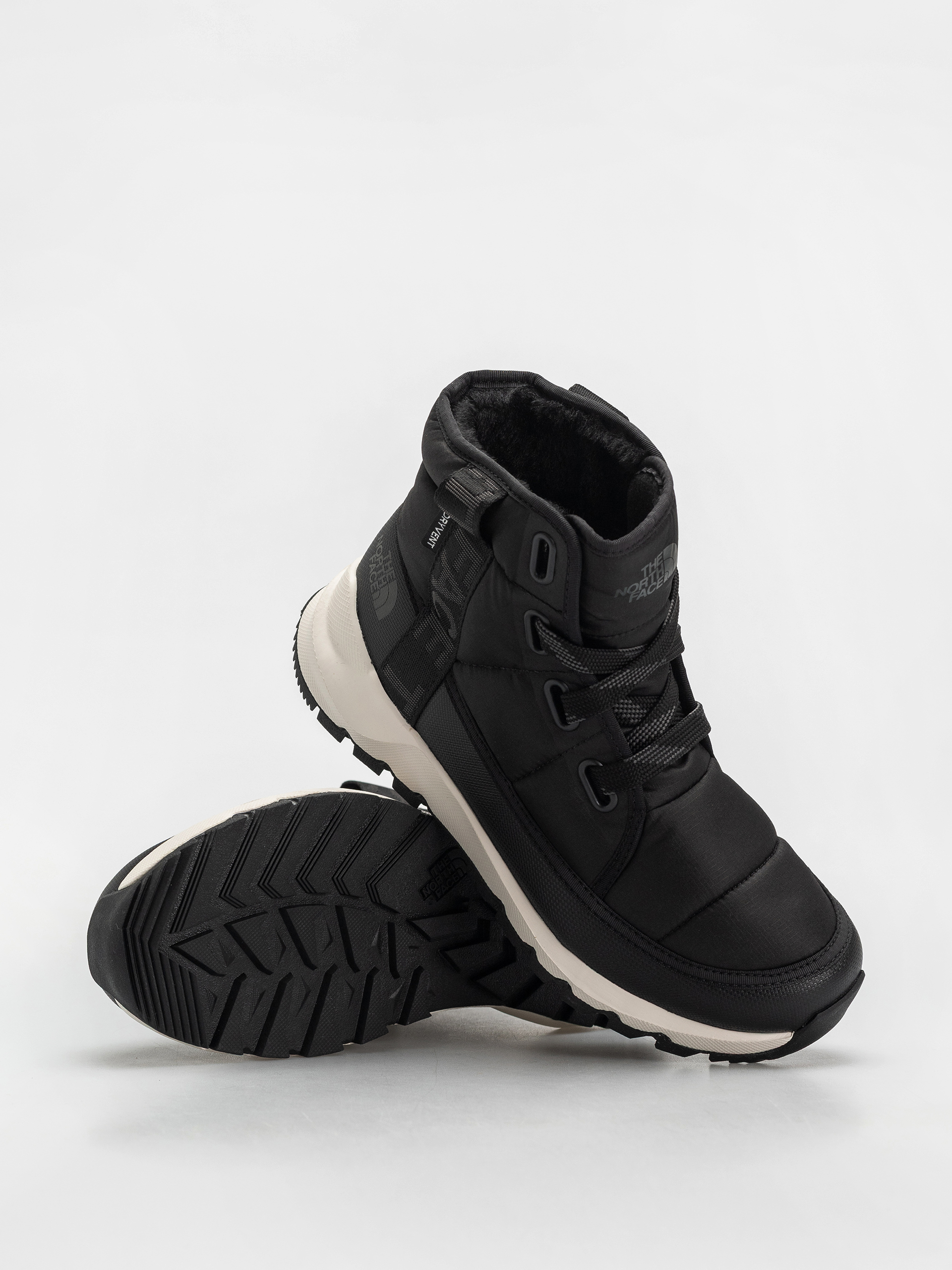 Cipők The North Face Thermoball Lace Up Luxe Wp Wmn (tnf black/asphalt grey)