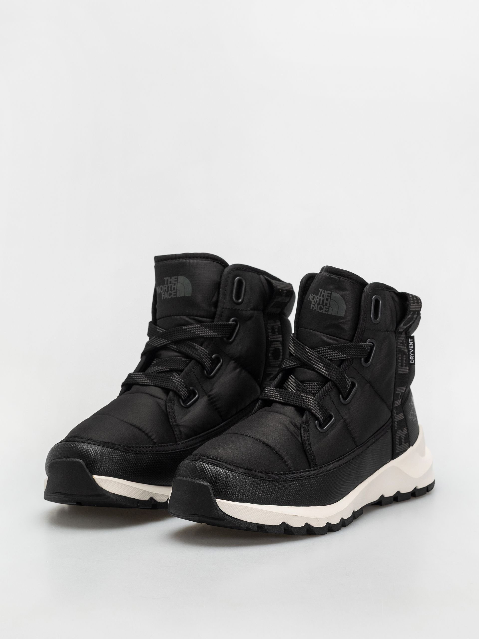 Cipők The North Face Thermoball Lace Up Luxe Wp Wmn (tnf black/asphalt grey)