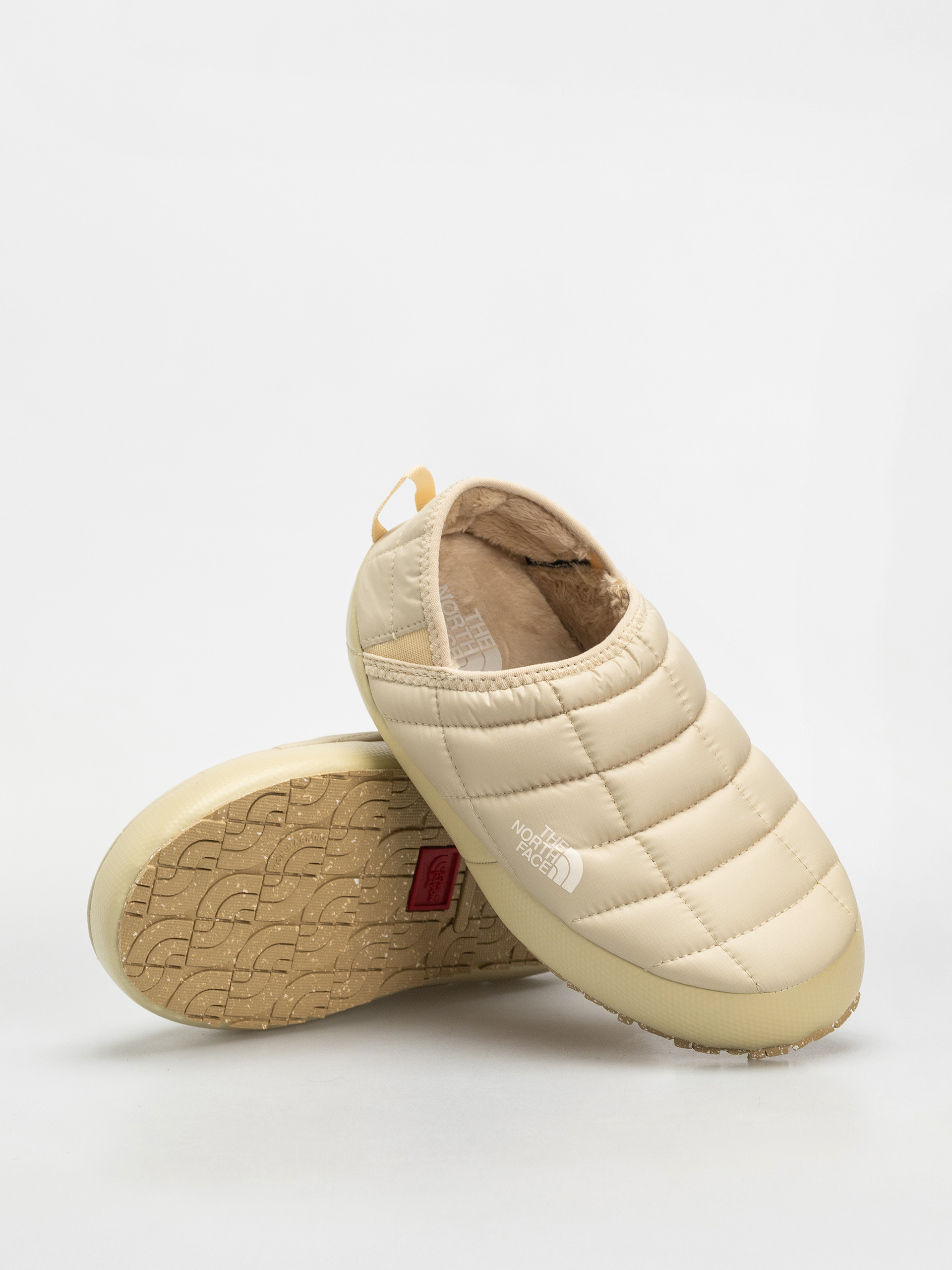 Cipők The North Face Thermoball Traction Mule V Wmn (gravel/white dune)