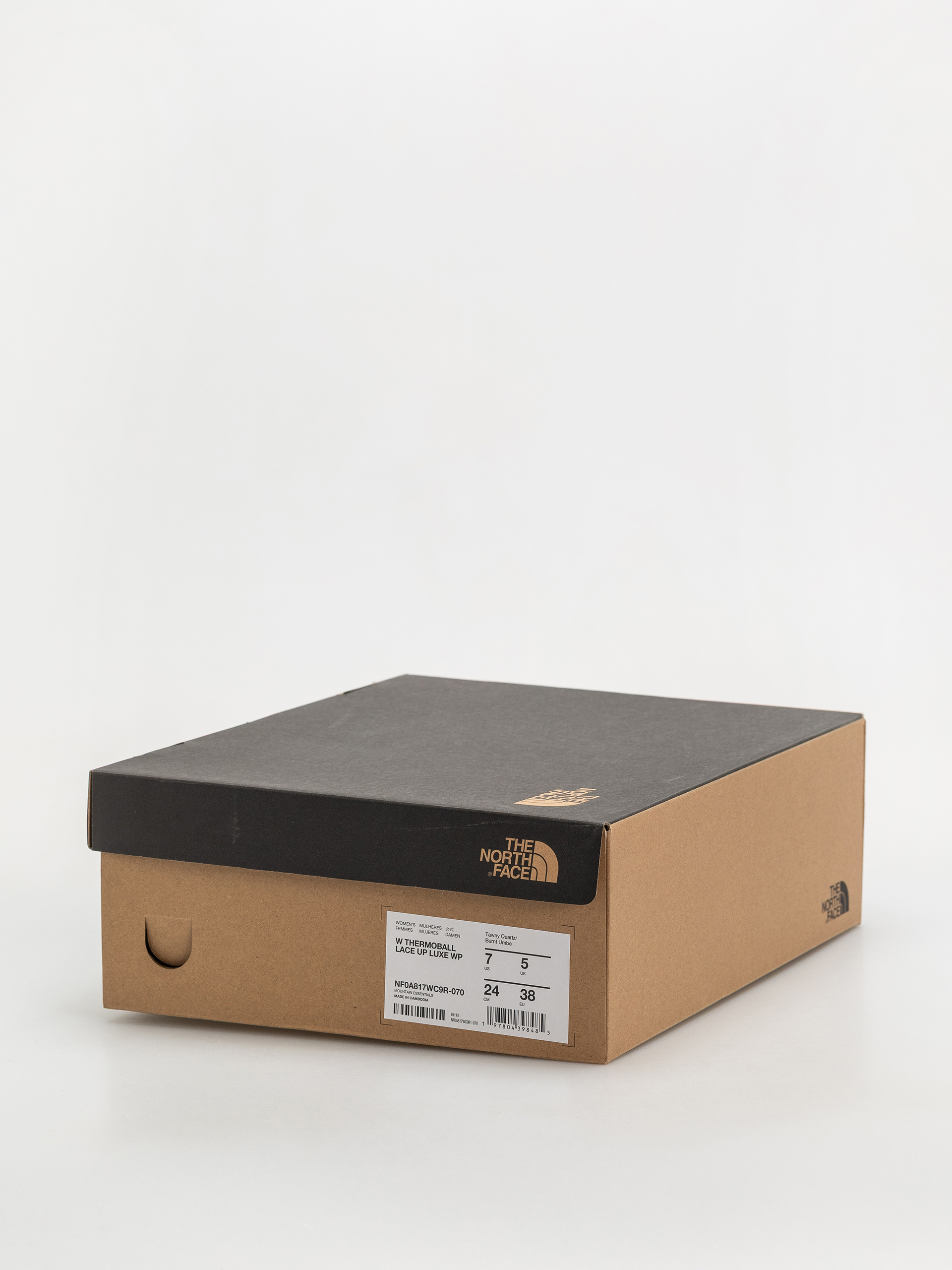 Cipők The North Face Thermoball Lace Up Luxe Wp Wmn (tawny quartz/burnt umbe)