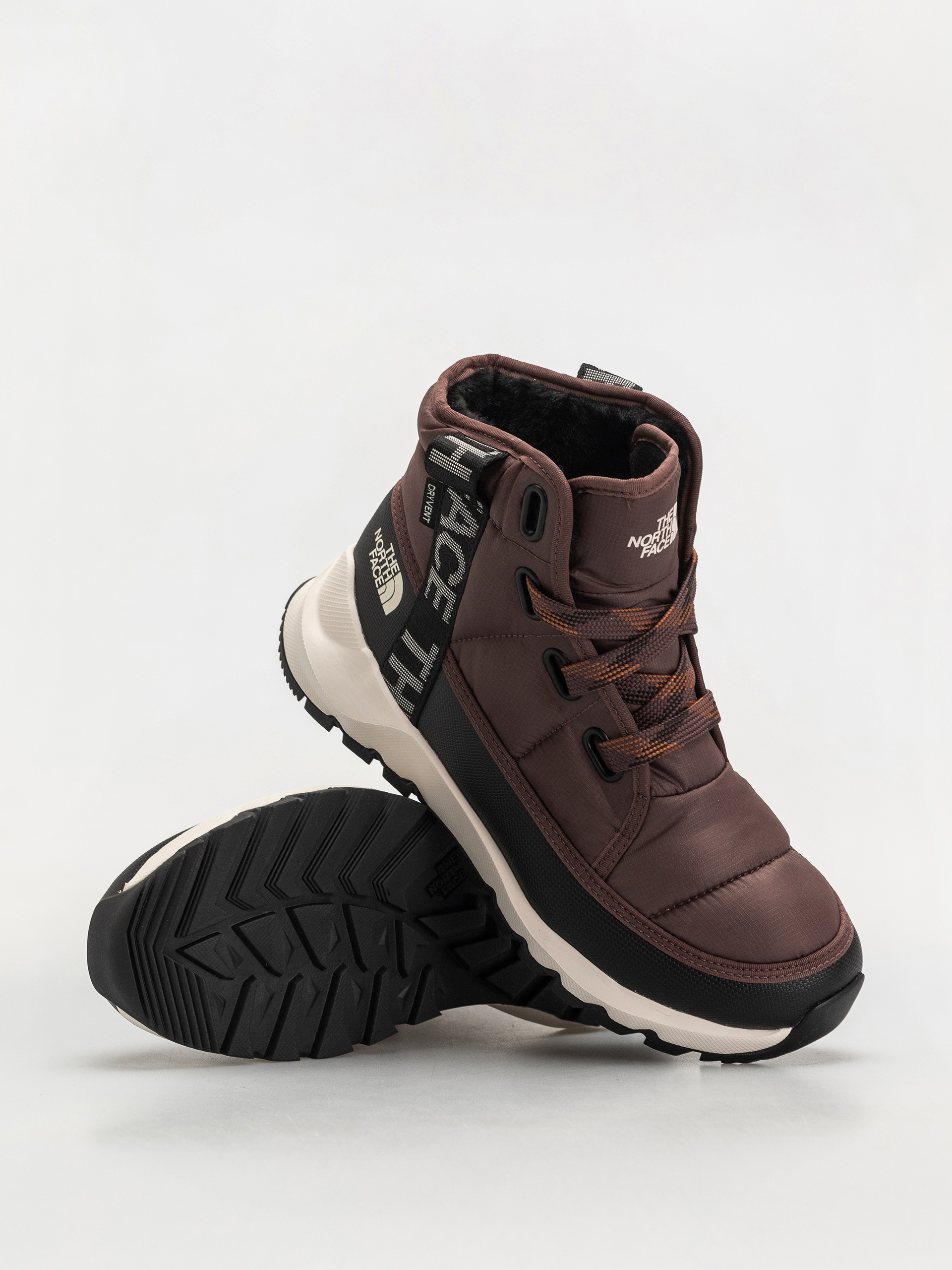 Cipők The North Face Thermoball Lace Up Luxe Wp Wmn (tawny quartz/burnt umbe)
