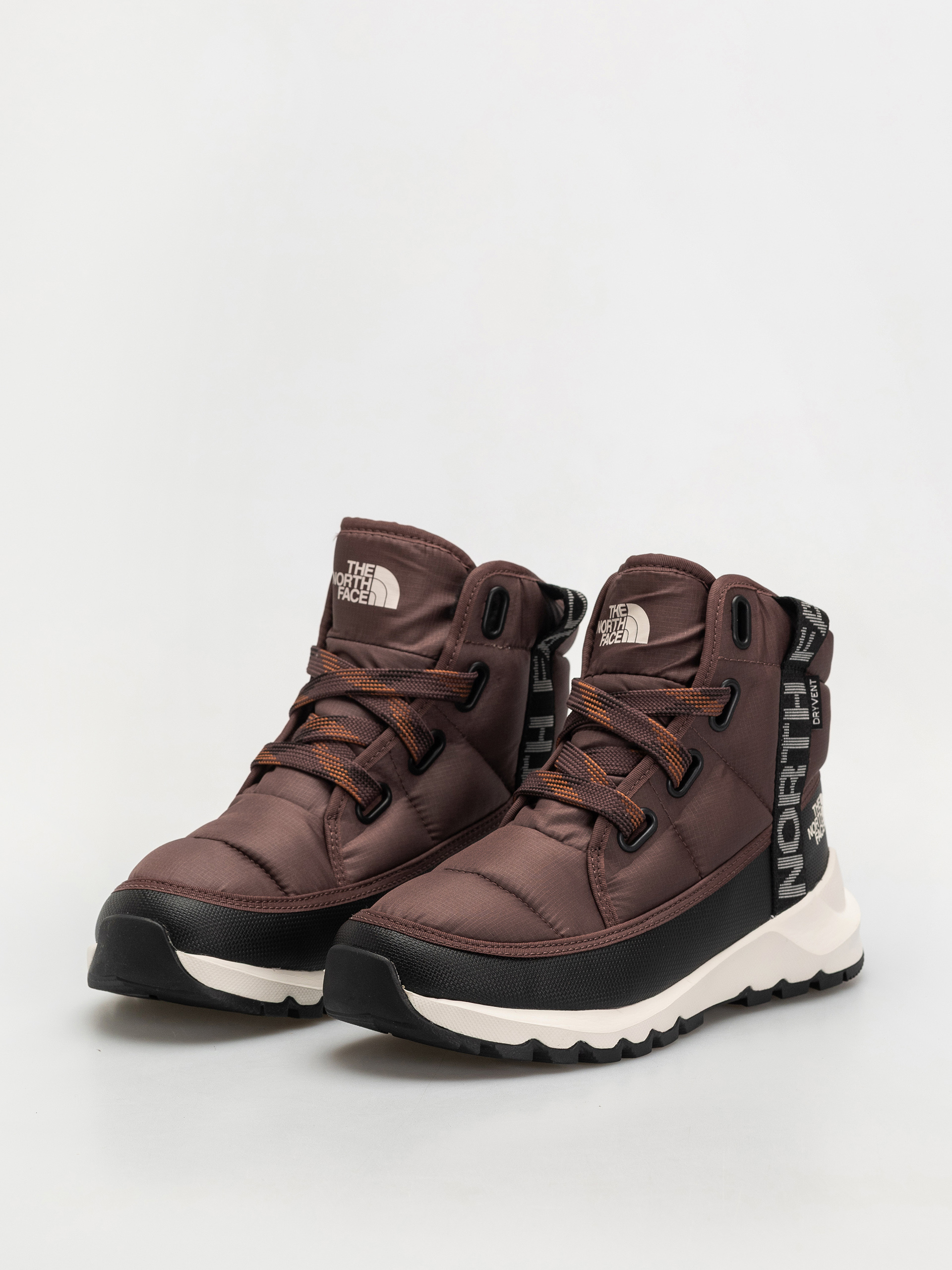 Cipők The North Face Thermoball Lace Up Luxe Wp Wmn (tawny quartz/burnt umbe)