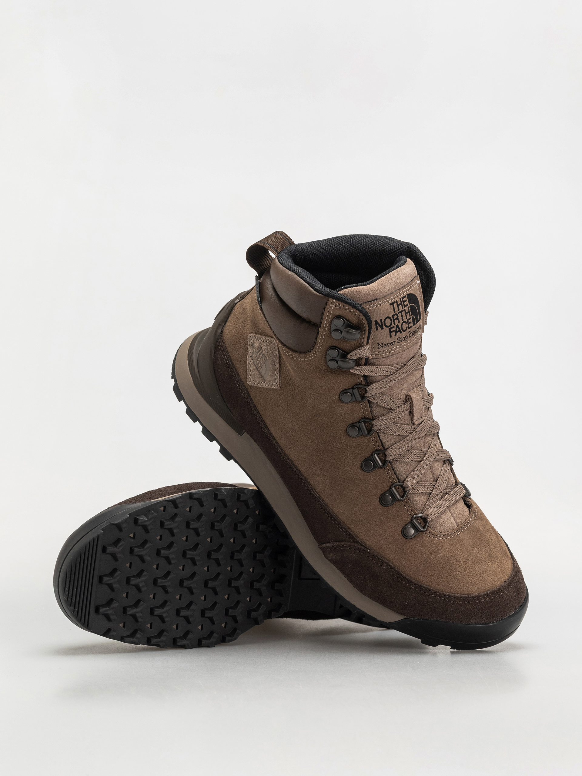 Cipők The North Face Back To Berkeley Iv Leather Wp (demitasse brown/garnet)