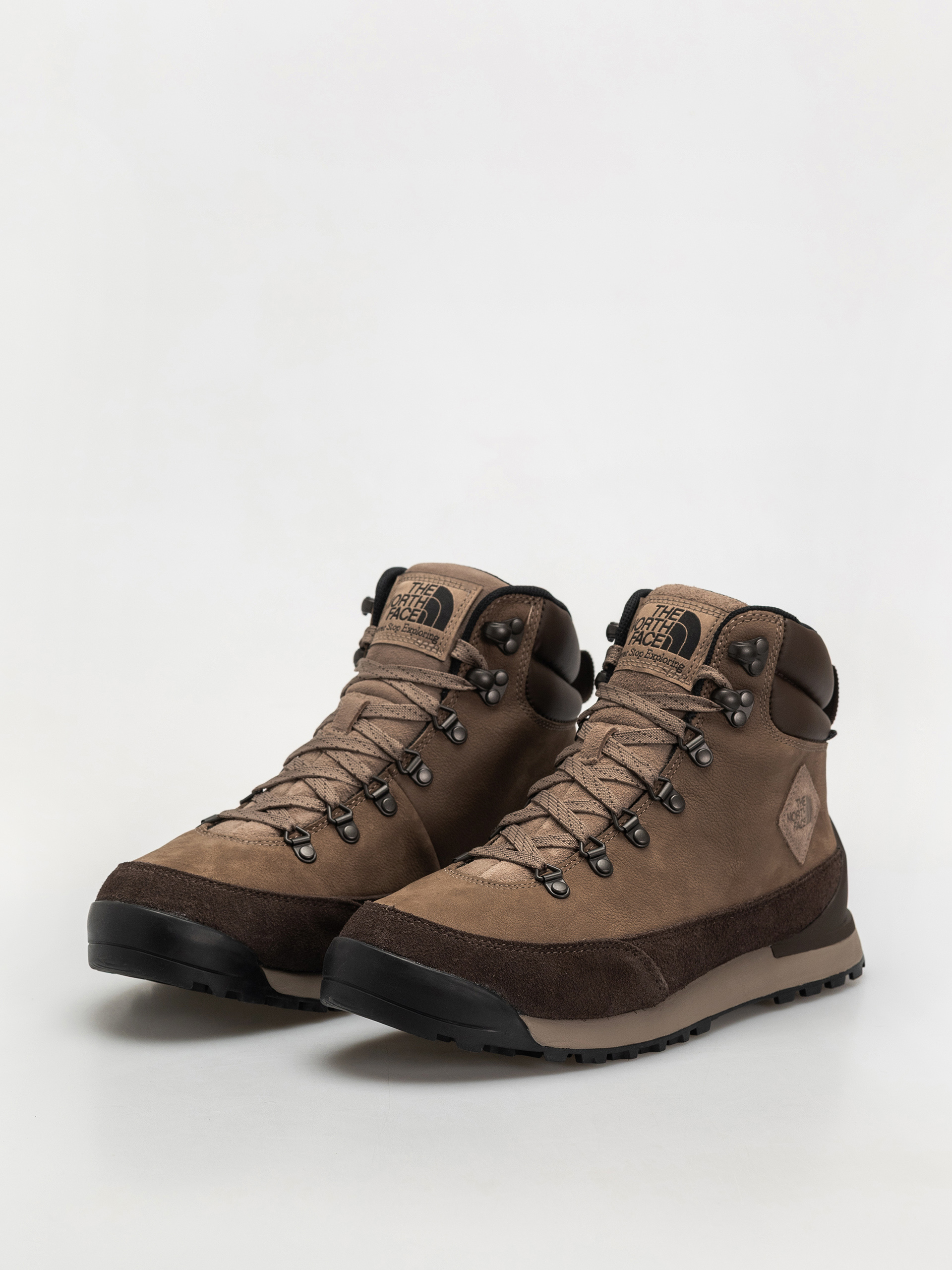 Cipők The North Face Back To Berkeley Iv Leather Wp (demitasse brown/garnet)