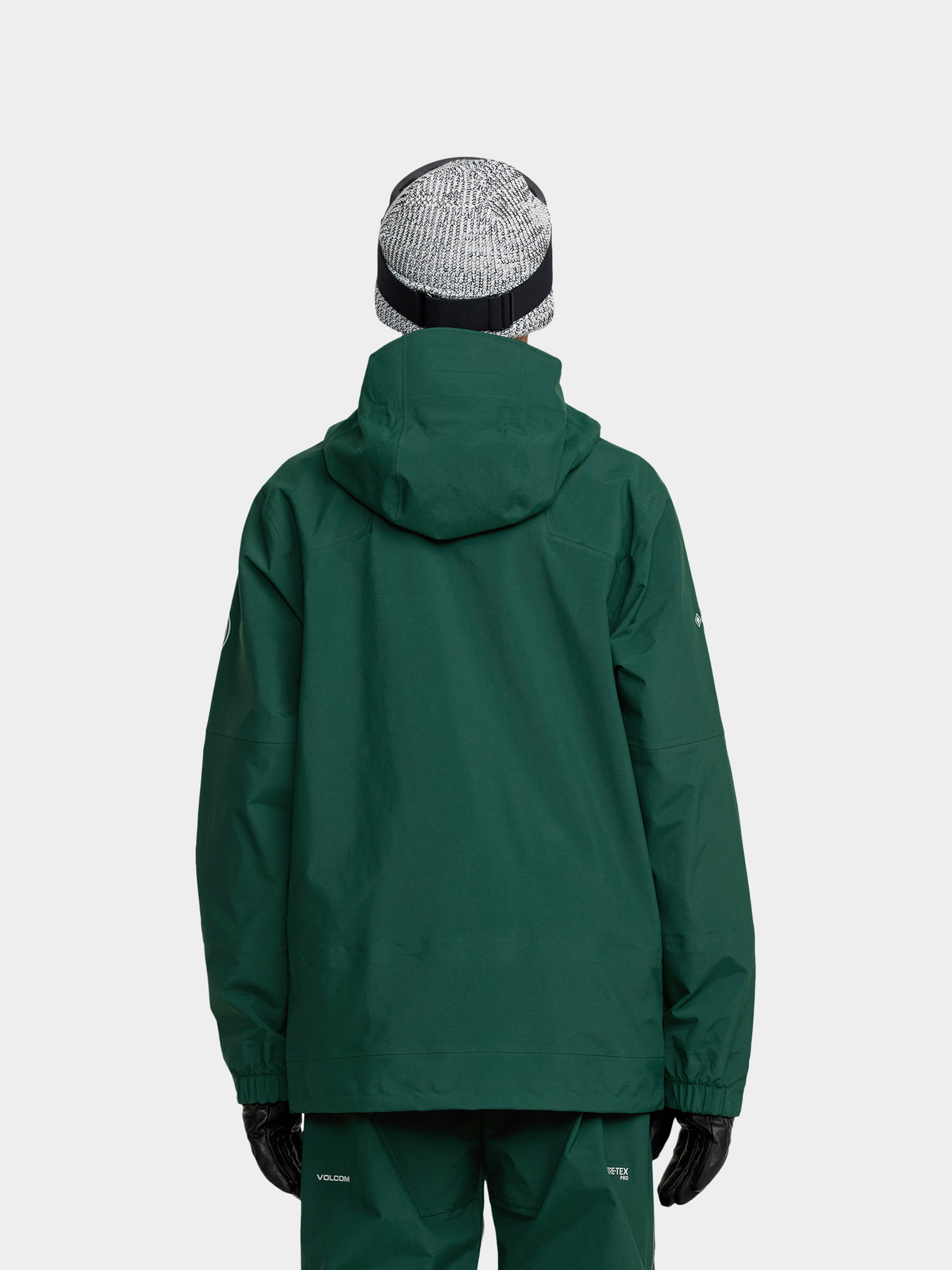 Férfi Snowboard dzseki Volcom Anyox Guide Gore Pro Shell (black green)