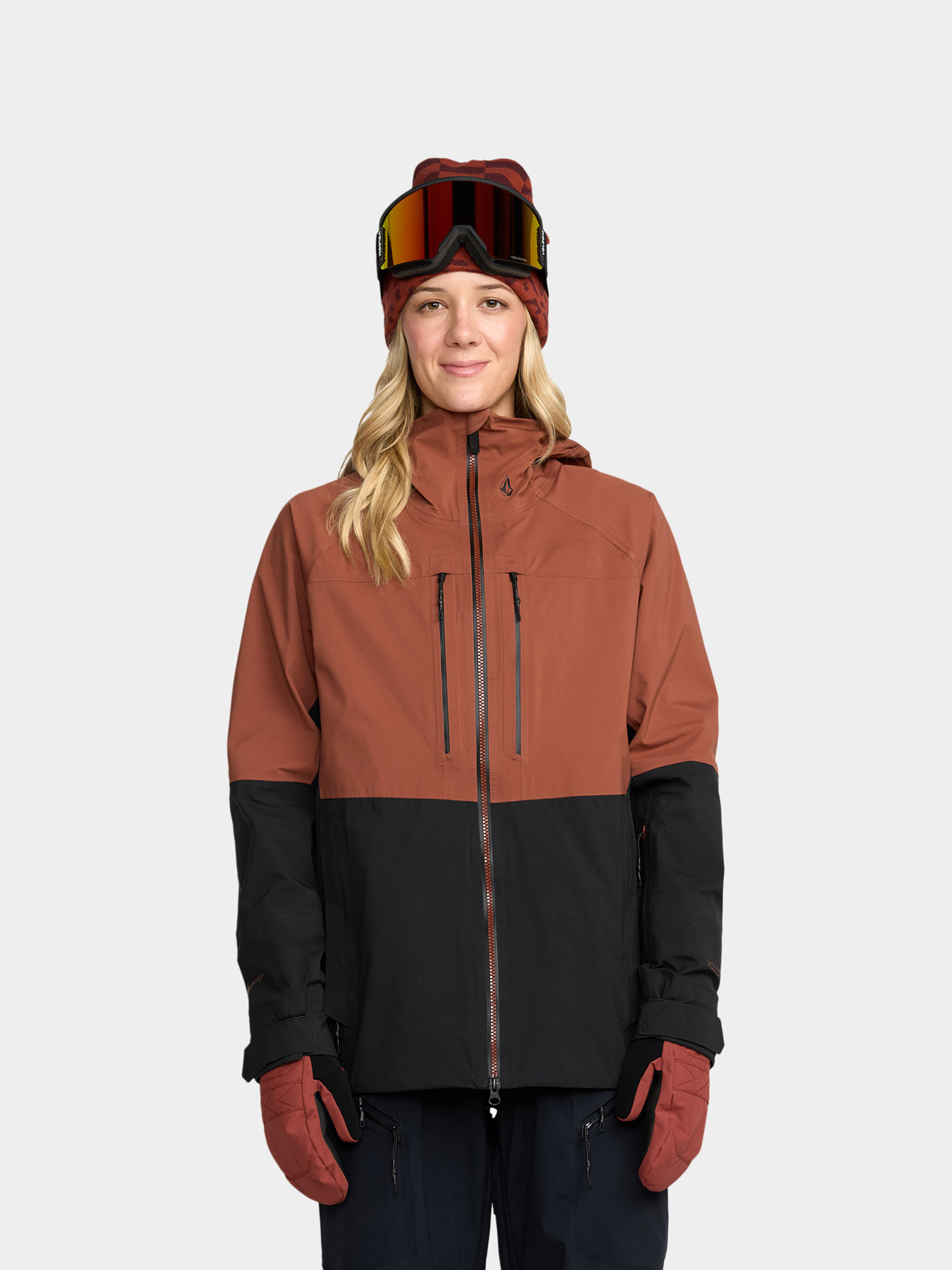 Snowboard dzseki Volcom Vs 3L Stretch Gore Wmn (henna)