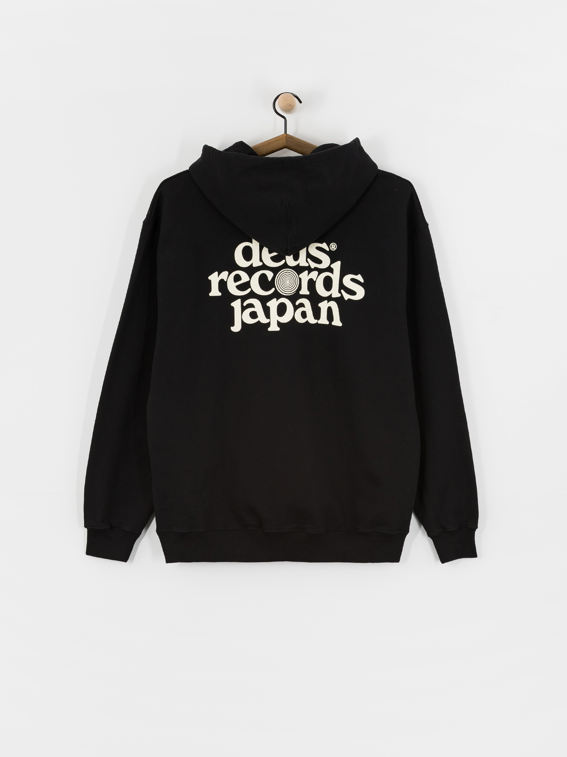 Kapucnis pulóver Deus Ex Machina Strata HD (black)