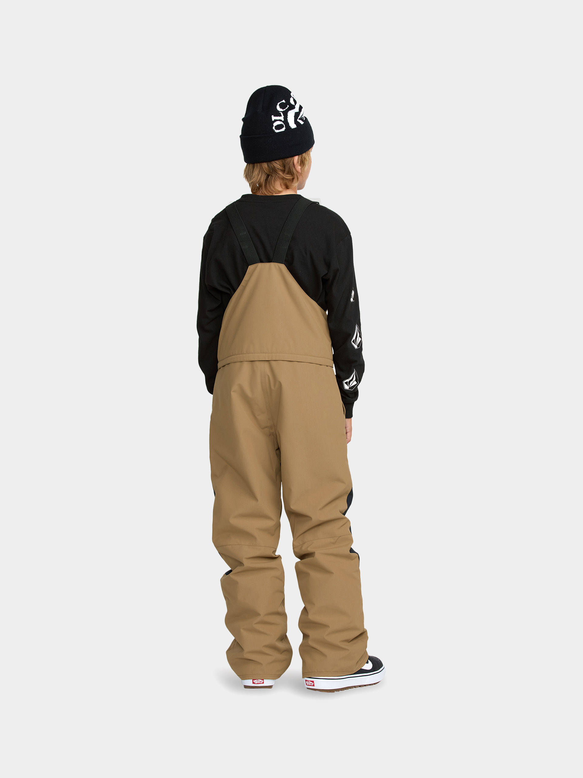 Snowboard nadrág Volcom Barkley Ins Bib Overall JR (bronze)