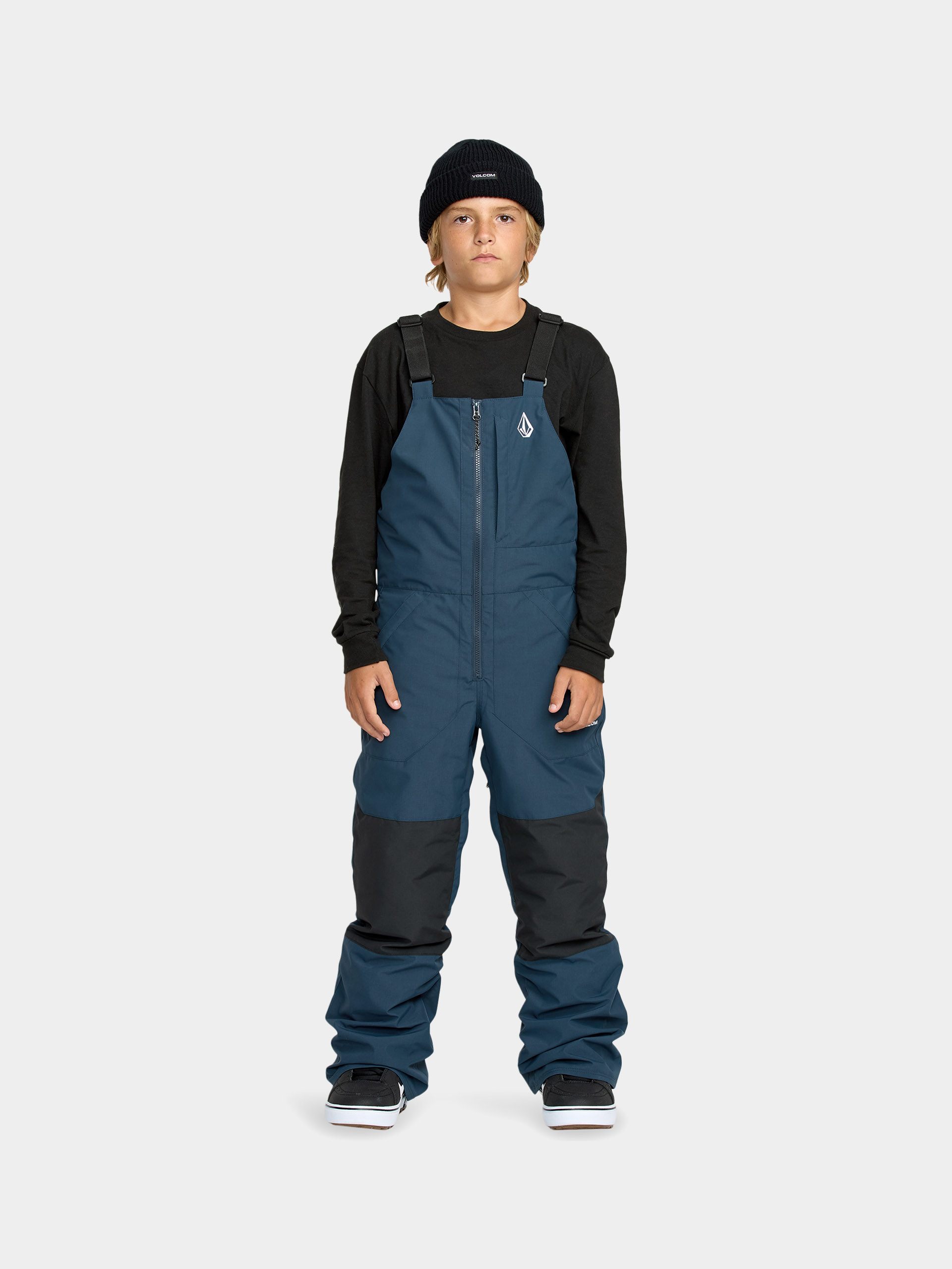Snowboard nadrág Volcom Barkley Ins Bib Overall JR (deep blue)