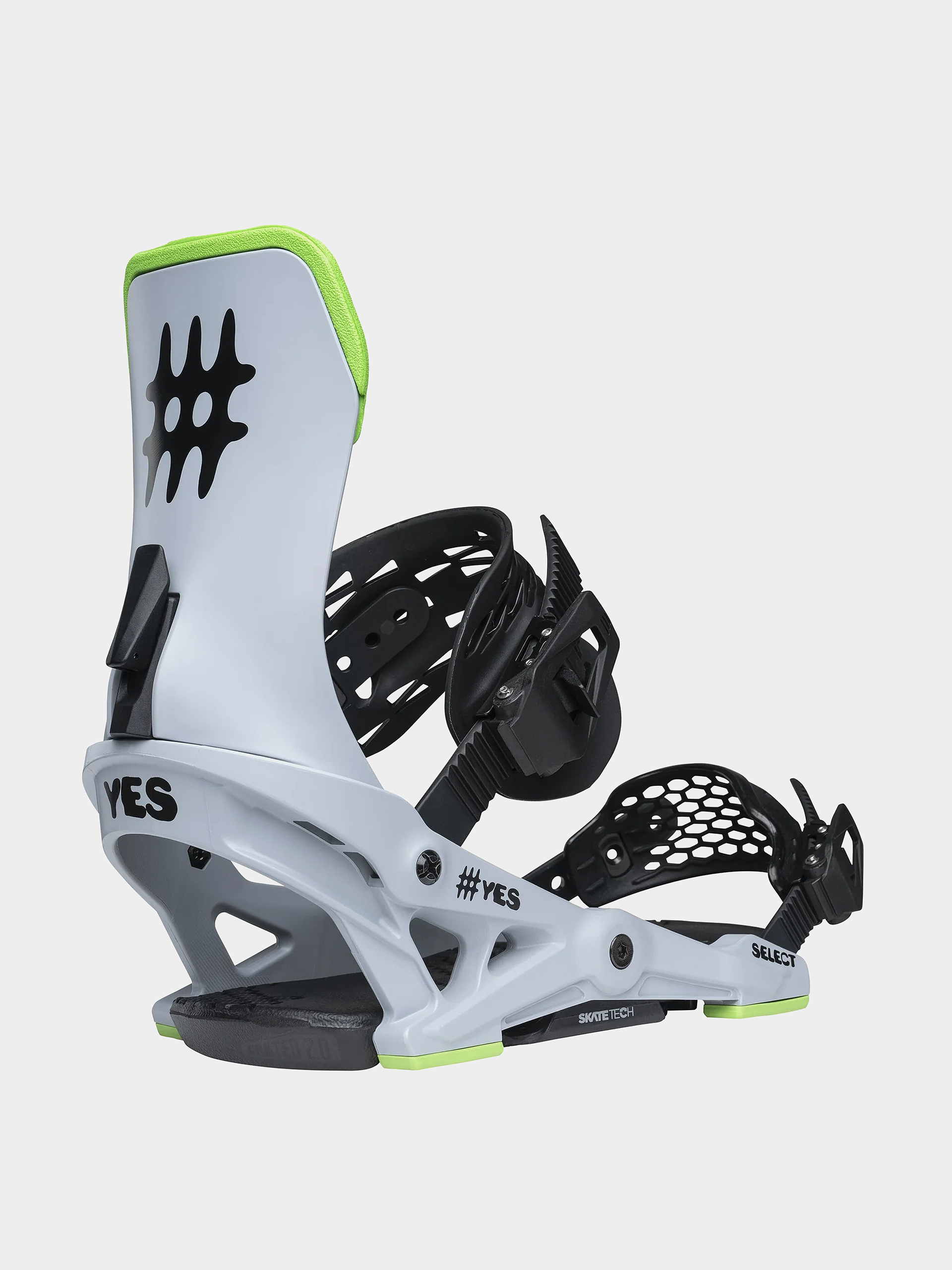Snowboard ku00f6tu00e9s Yes Select (yay grey)