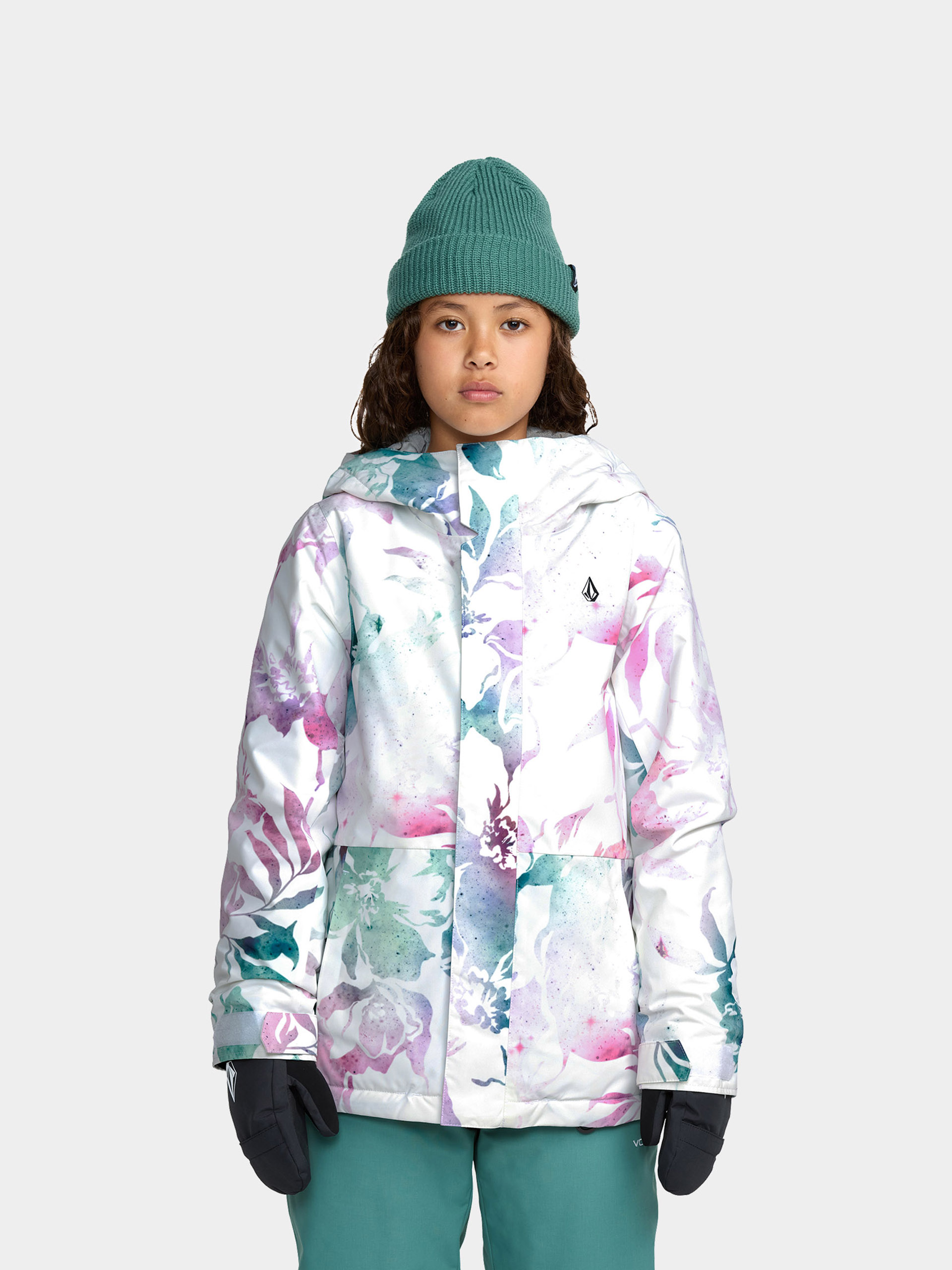 Snowboard dzseki Volcom Sass'N'Frass Ins JR (white)