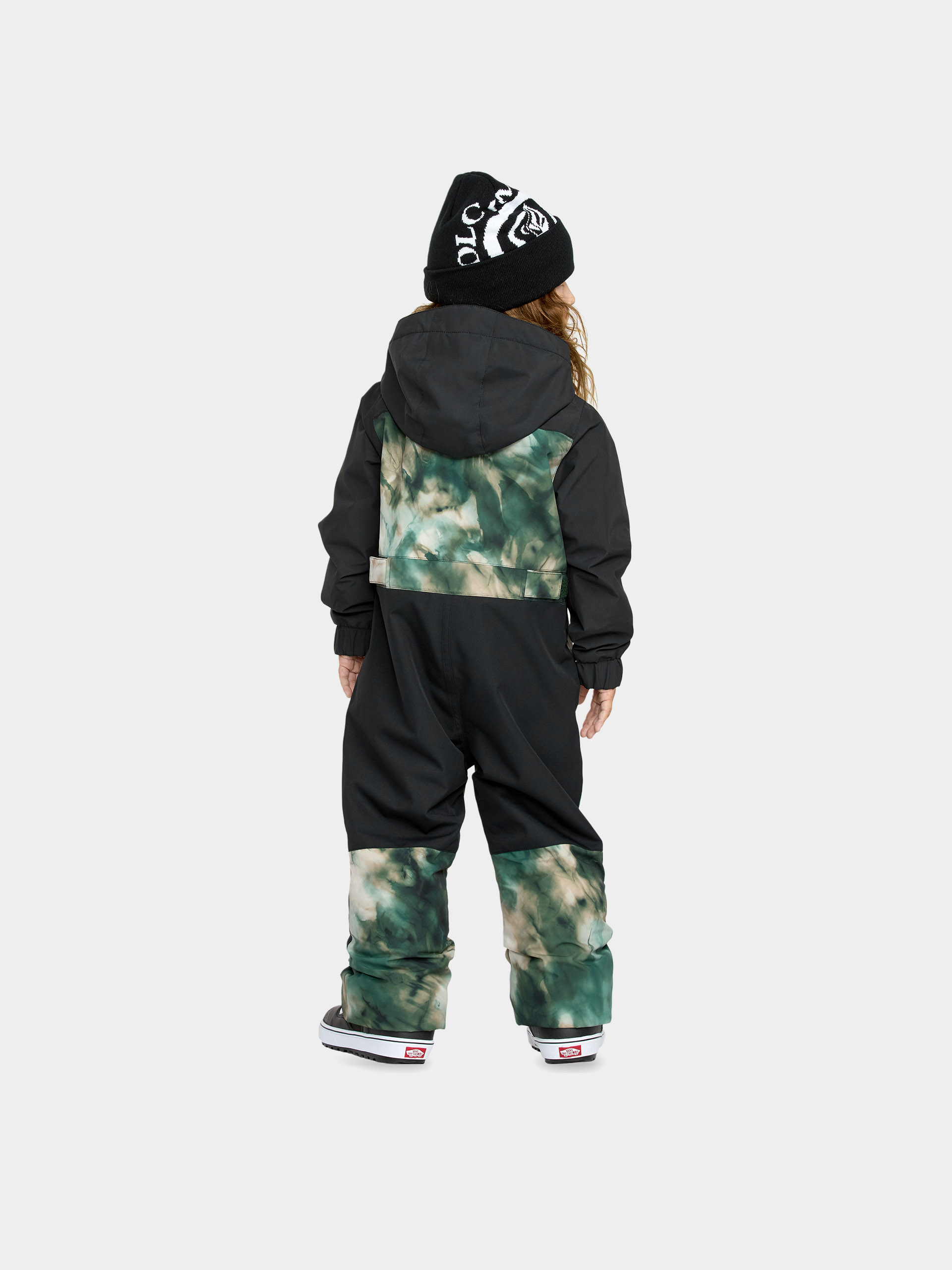 Snowboard dzseki Volcom Little Flurry One Piece JR (green)
