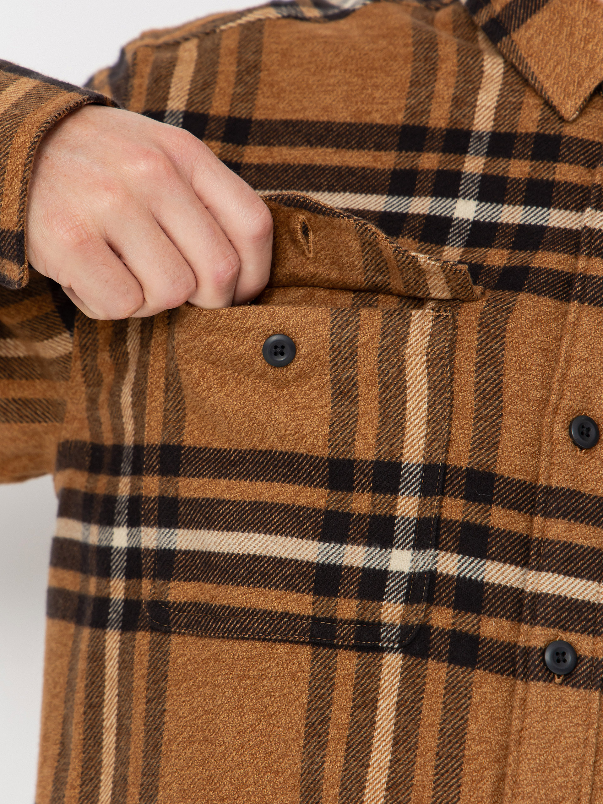 Patagonia Fjord Flannel Ing (catch deer brown)