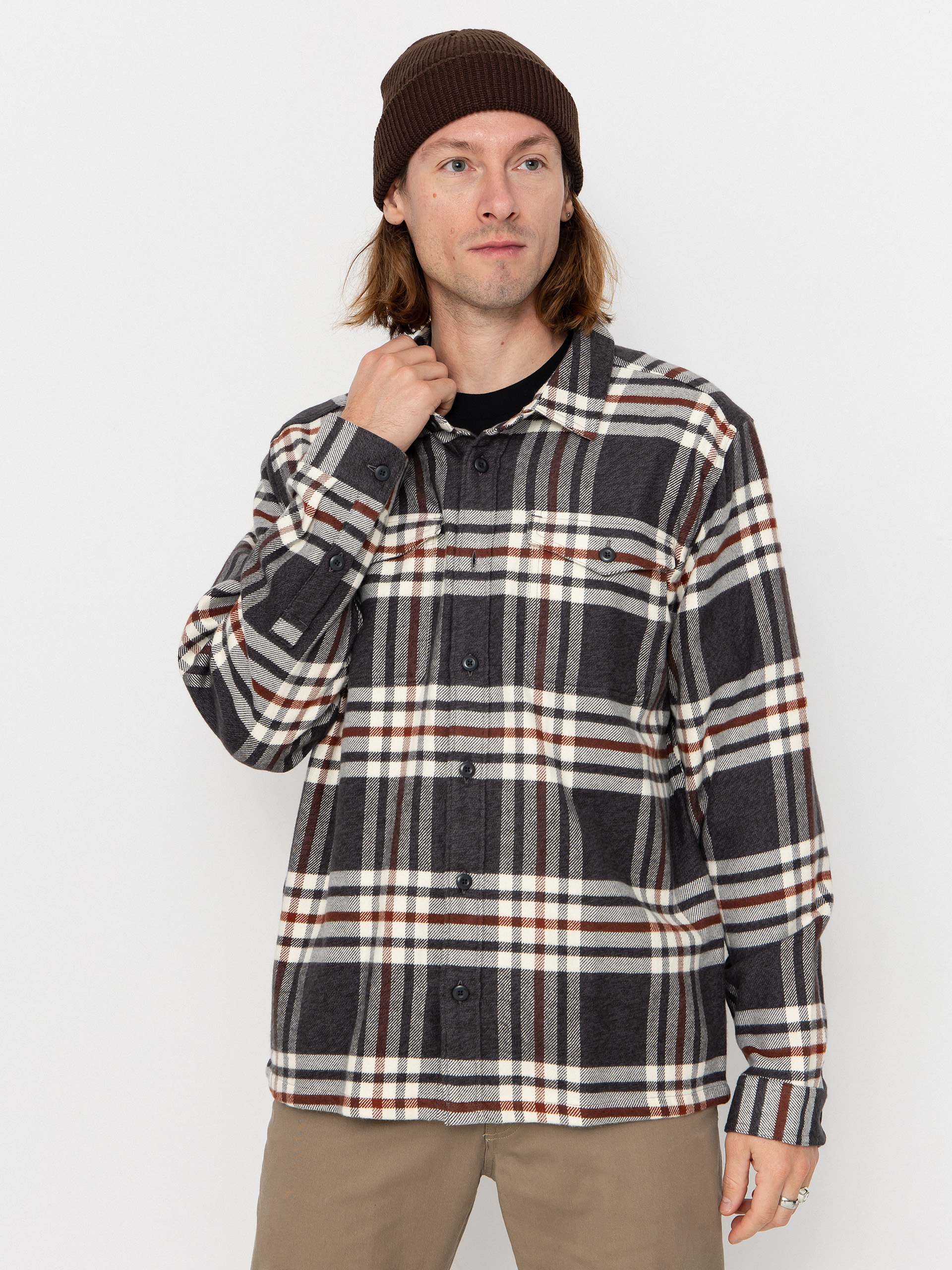 Patagonia Fjord Flannel Ing (catch ink black)