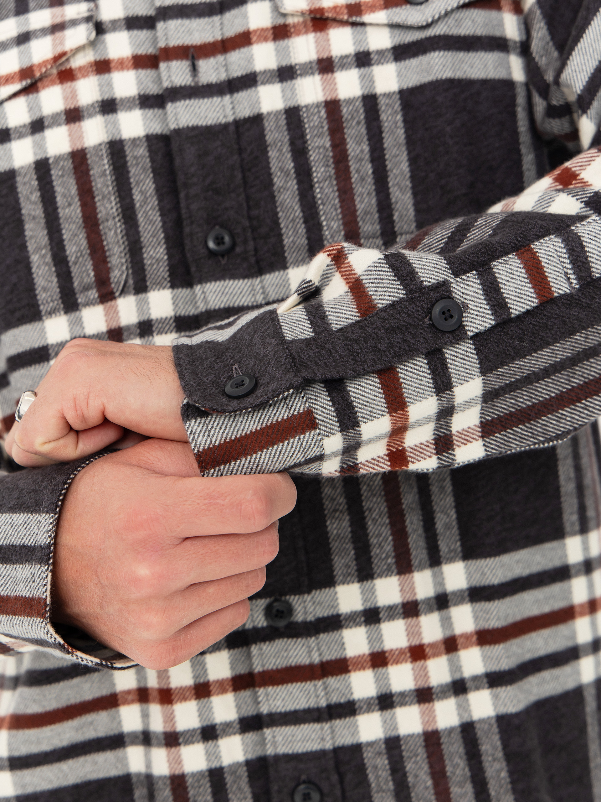 Patagonia Fjord Flannel Ing (catch ink black)