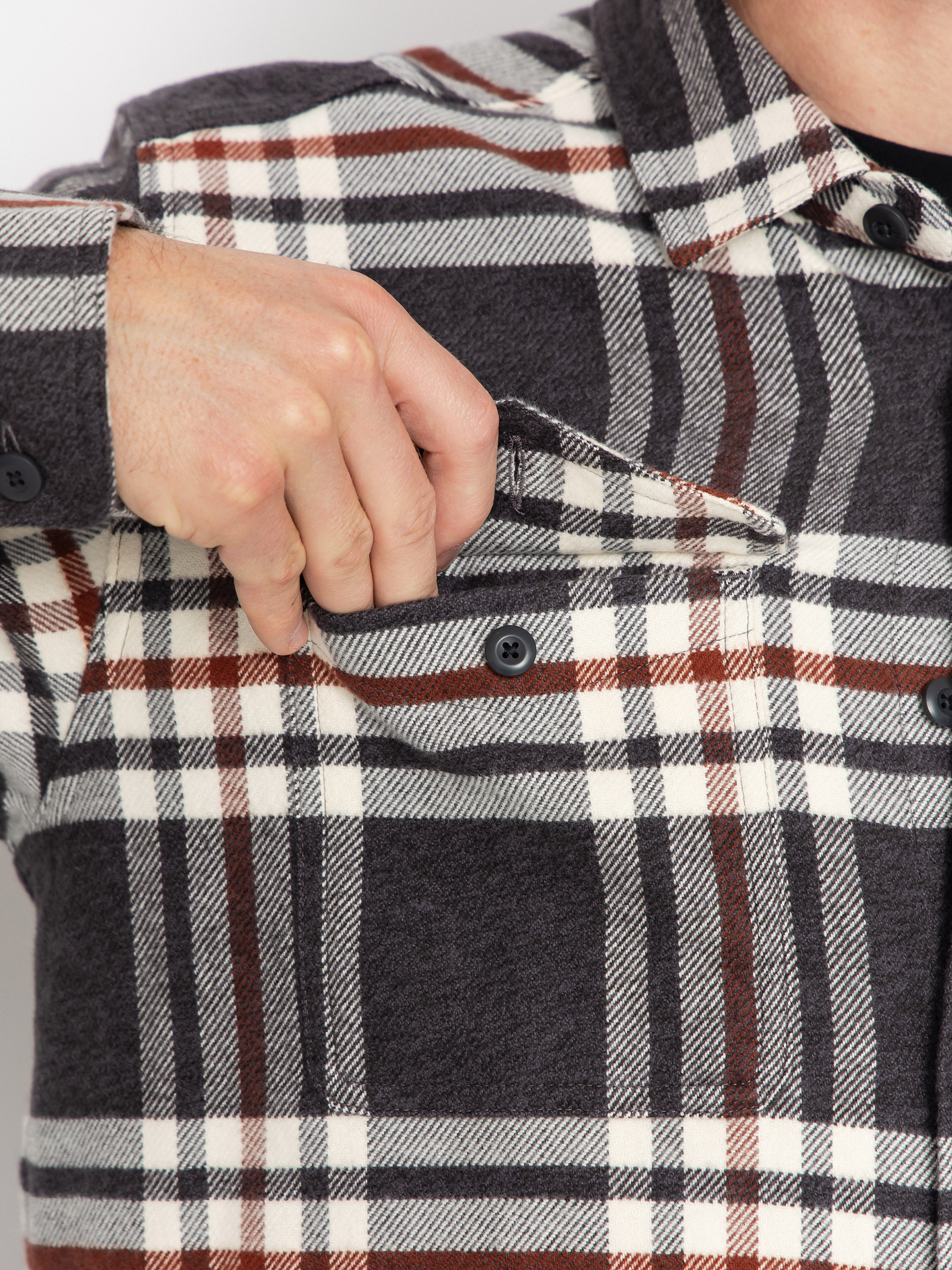 Patagonia Fjord Flannel Ing (catch ink black)