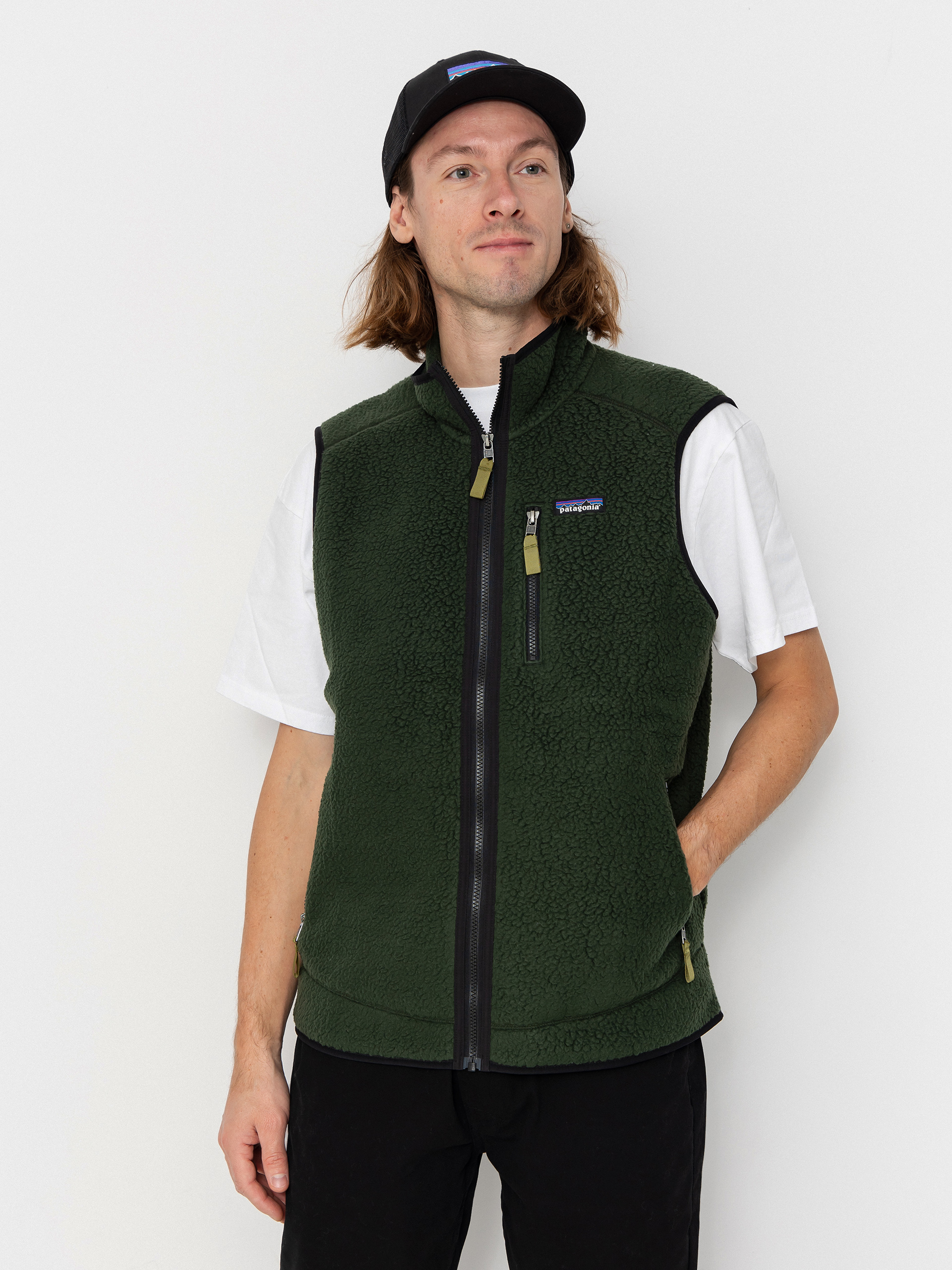Patagonia Retro Pile Mellény (old growth green)