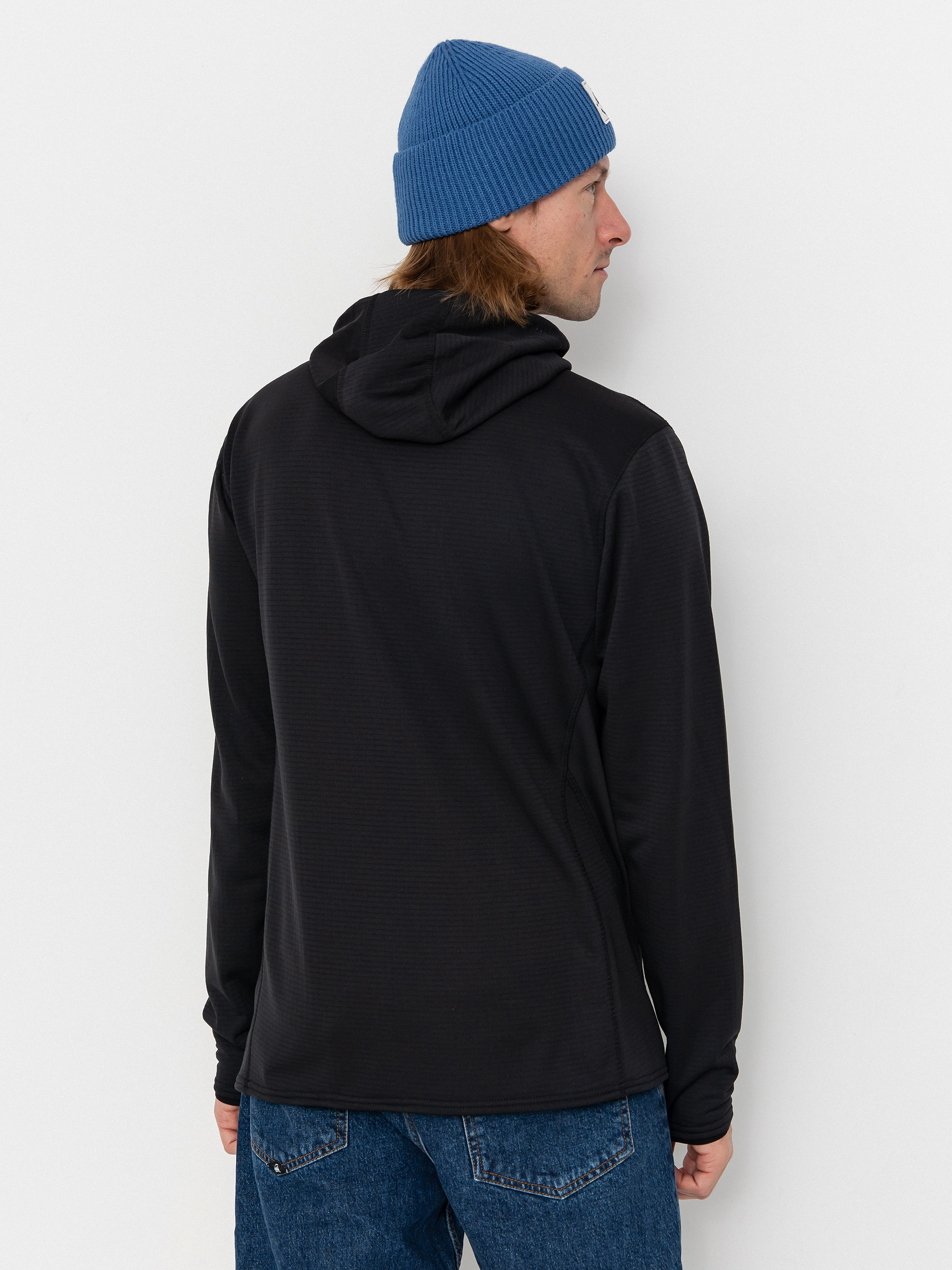 Férfi Volcom Gridlock HD Kapucnis pulóver (black)