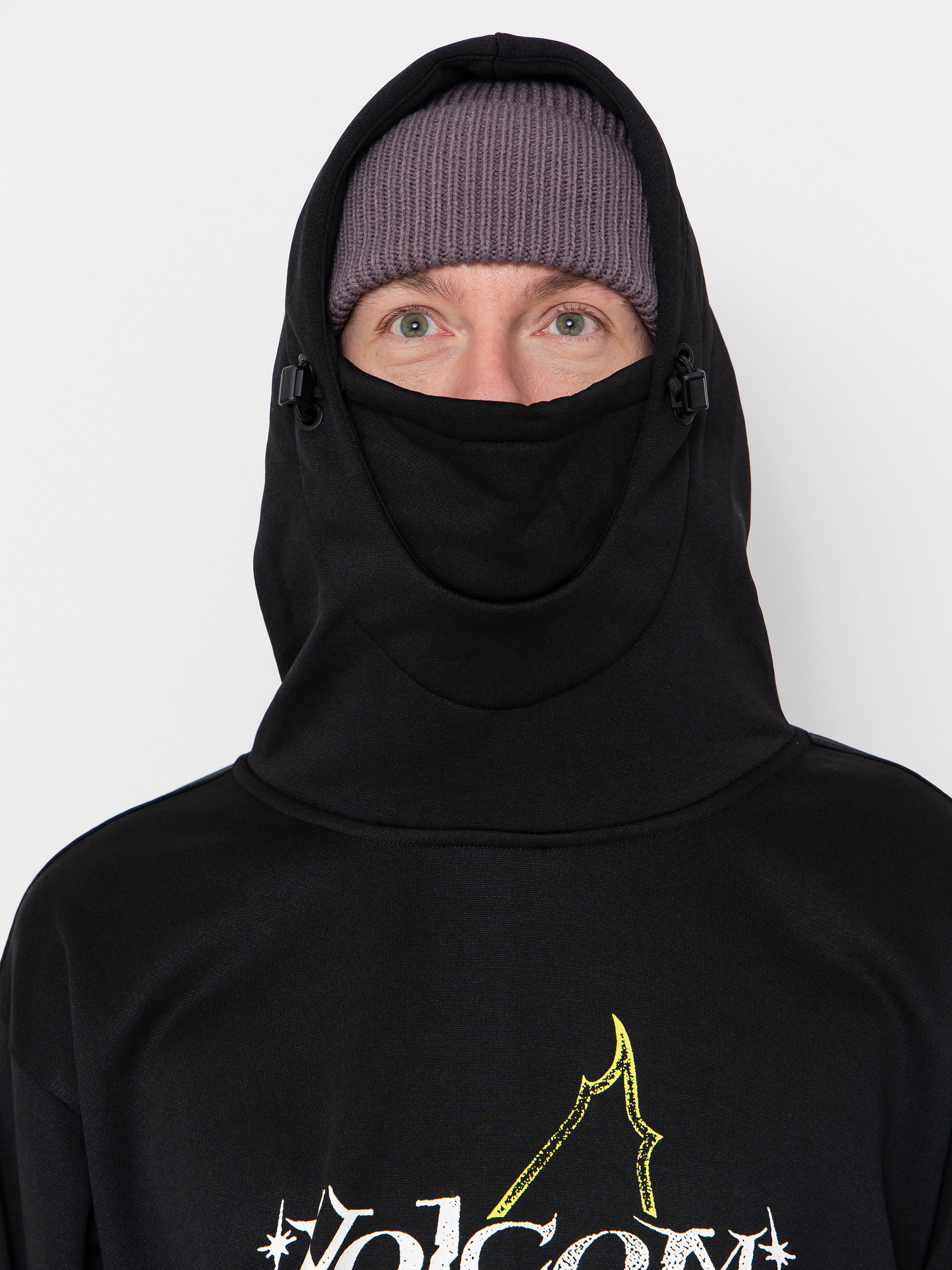 Volcom Hydro Riding HD Kapucnis pulóver (black)