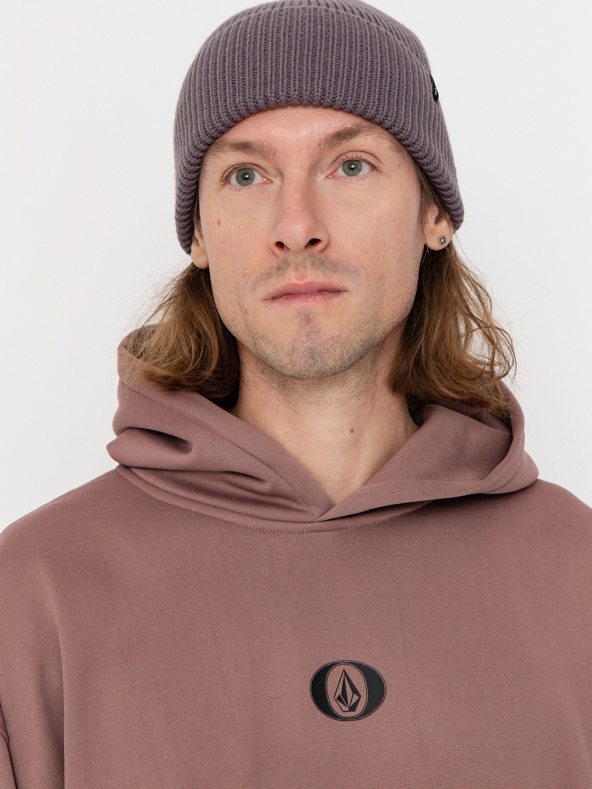 Férfi Volcom Vital Hydro HD Thermo pulóver (mauve)