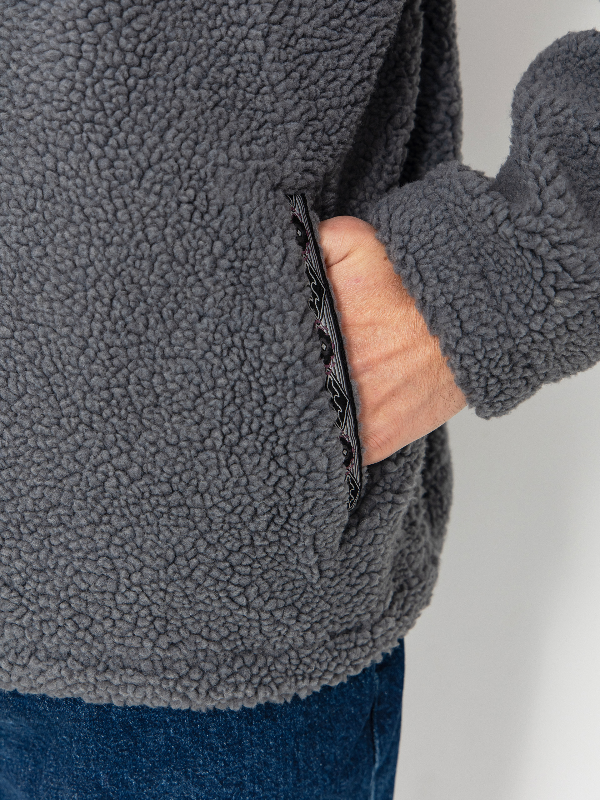 Billabong Boundary Tombstone Pulóver (pewter)