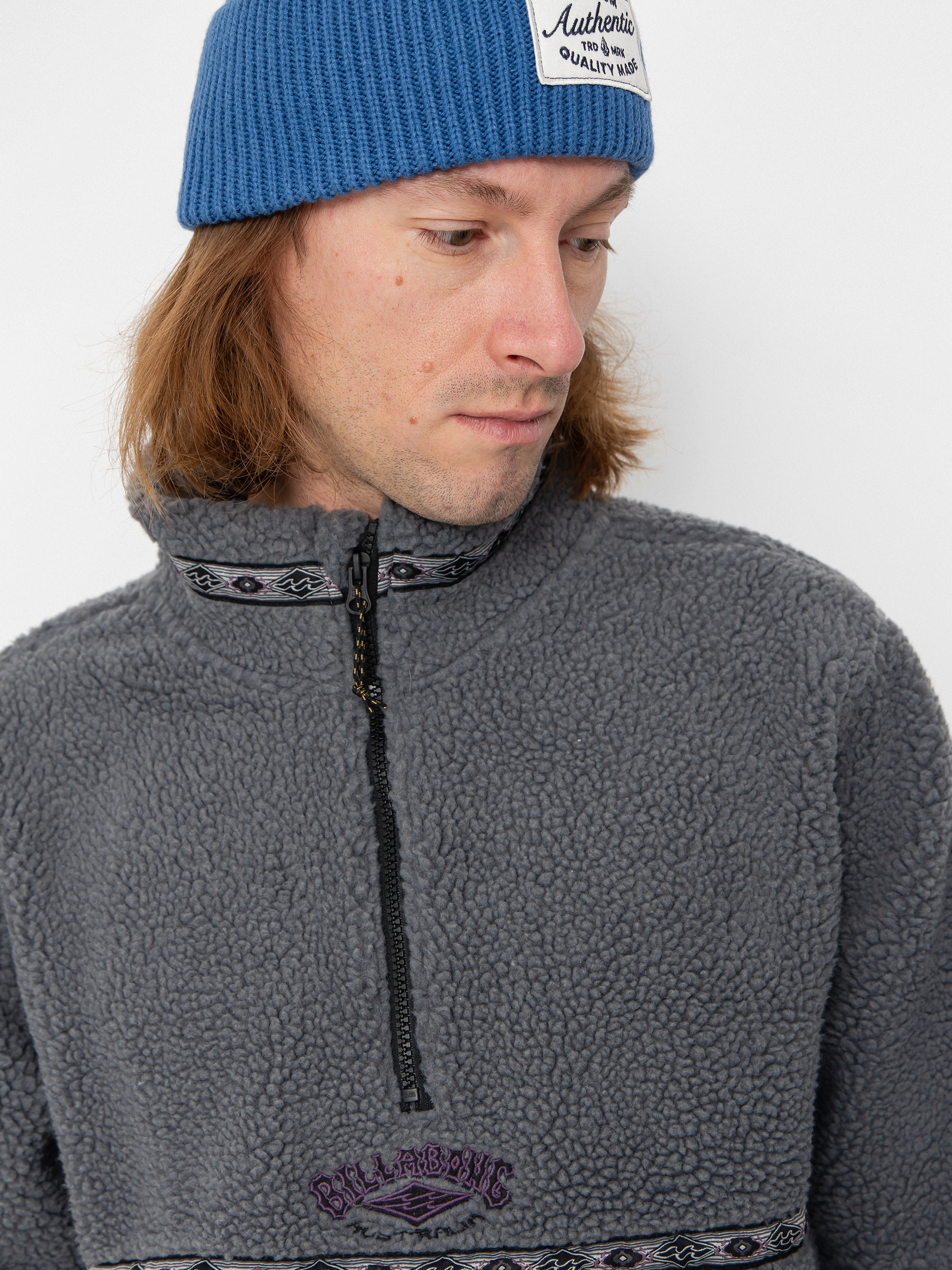 Billabong Boundary Tombstone Pulóver (pewter)