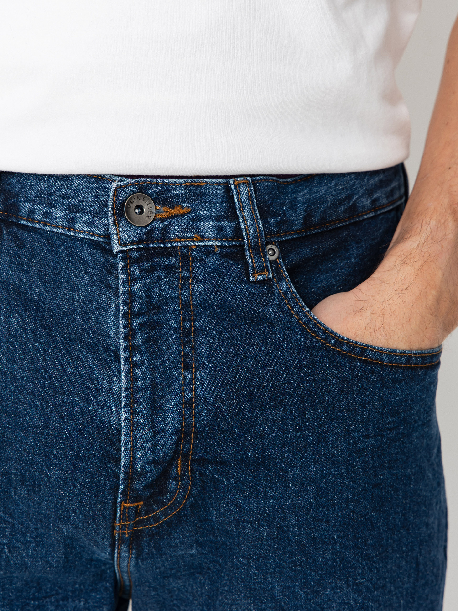 Quiksilver Aqua Cult Denim Kisnadrág (stone indigo)