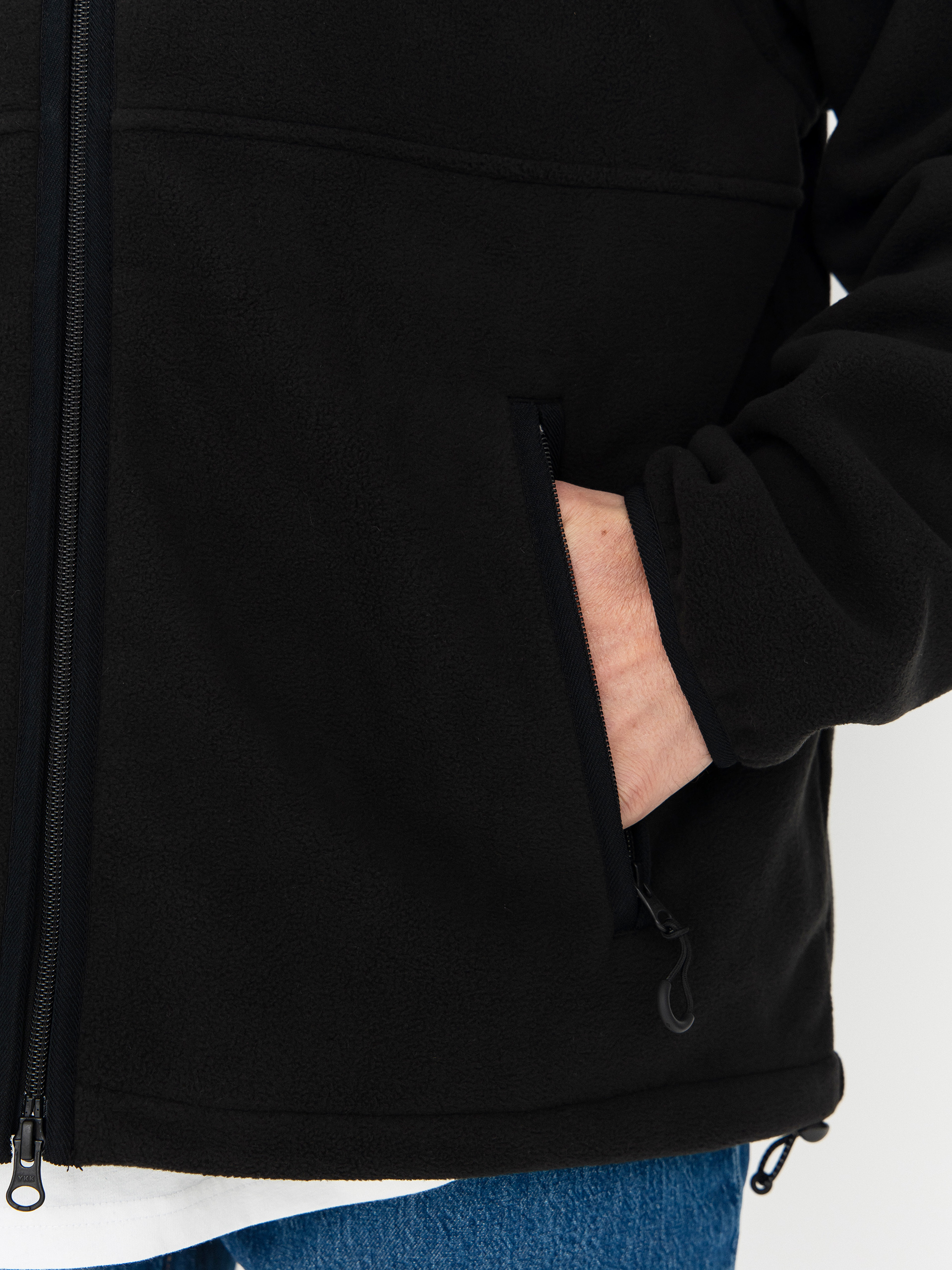 Férfi Carhartt WIP Blevin Polár pulóver (black)