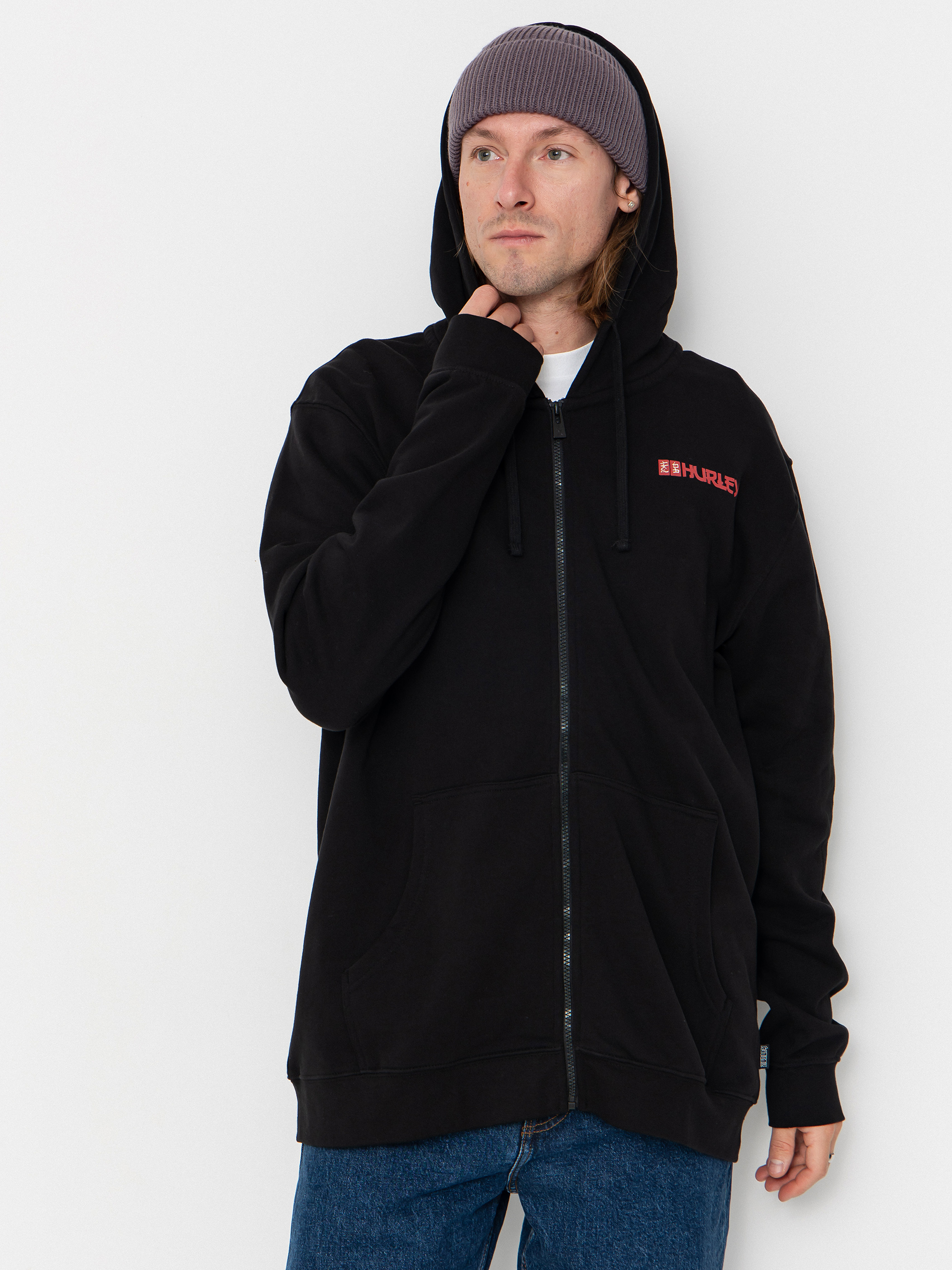 Hurley Tattoo ZHD Kapucnis pulóver (black)